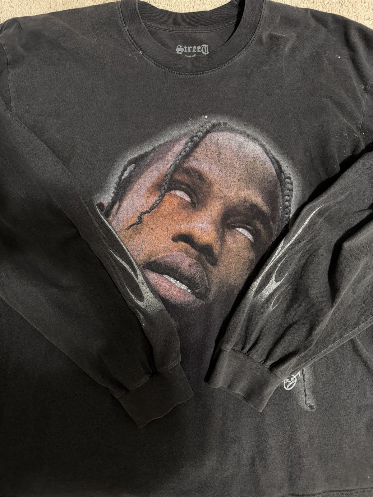 Vintage Travis Scott Tee Size US XL / EU 56 / 4 - 2 Thumbnail