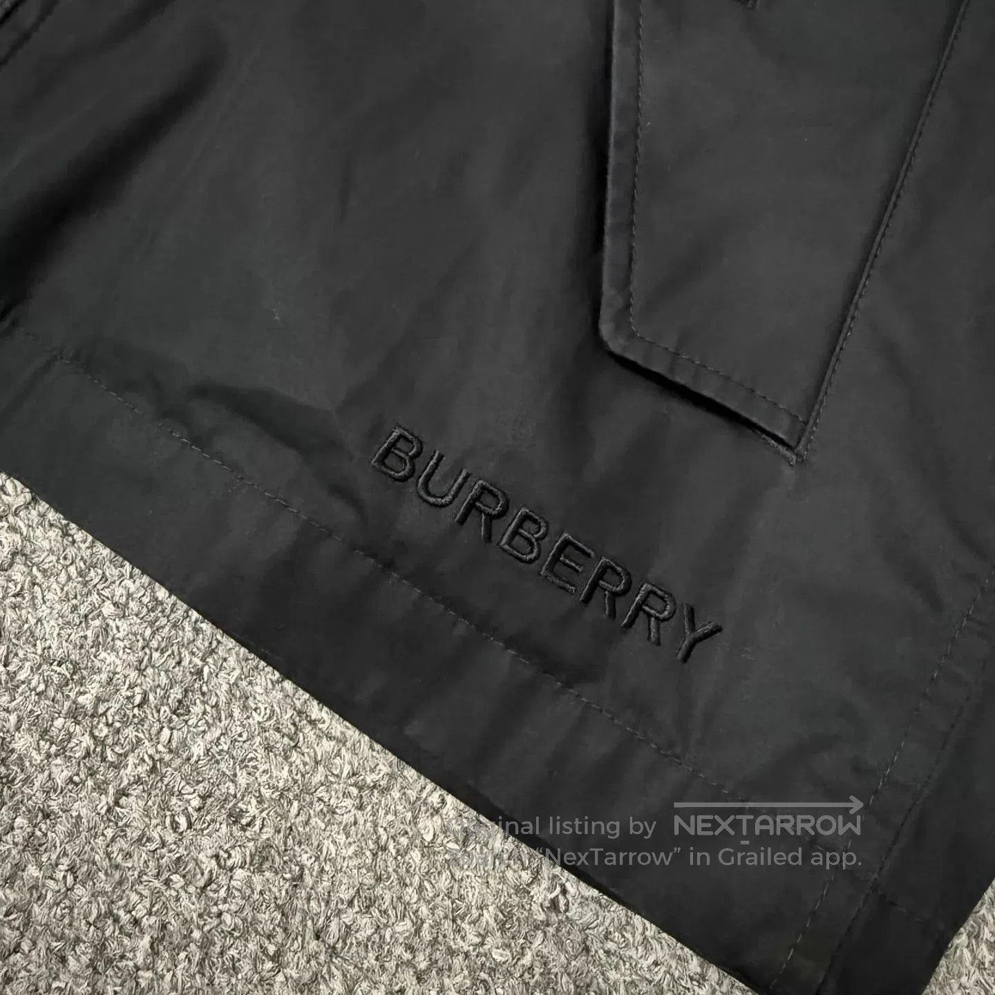 Burberry Black Lightweight Zip. Size US M / EU 48-50 / 2 - 3 Thumbnail
