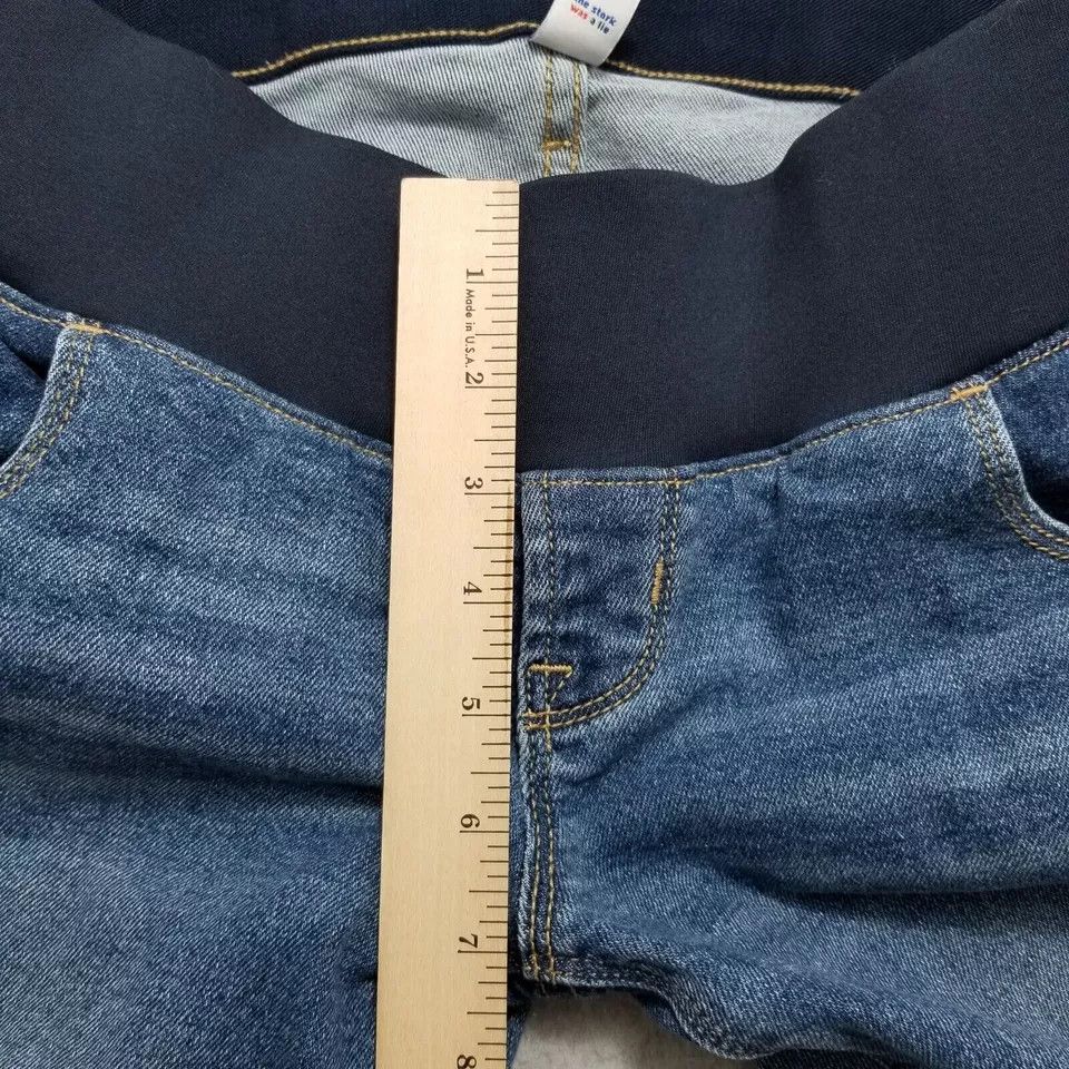 Old Navy Old Navy Maternity Womens 4 Super Skinny Front Low Panel Size 27" / US 4 / IT 40 - 7 Thumbnail
