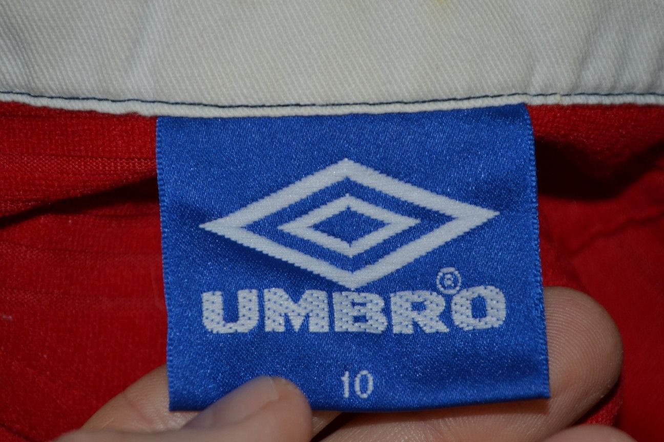 Umbro × Vintage Vintage 1999 England Umbro Away Long Shirt Skirt 10 / M Size M / US 6-8 / IT 42-44 - 9 Thumbnail