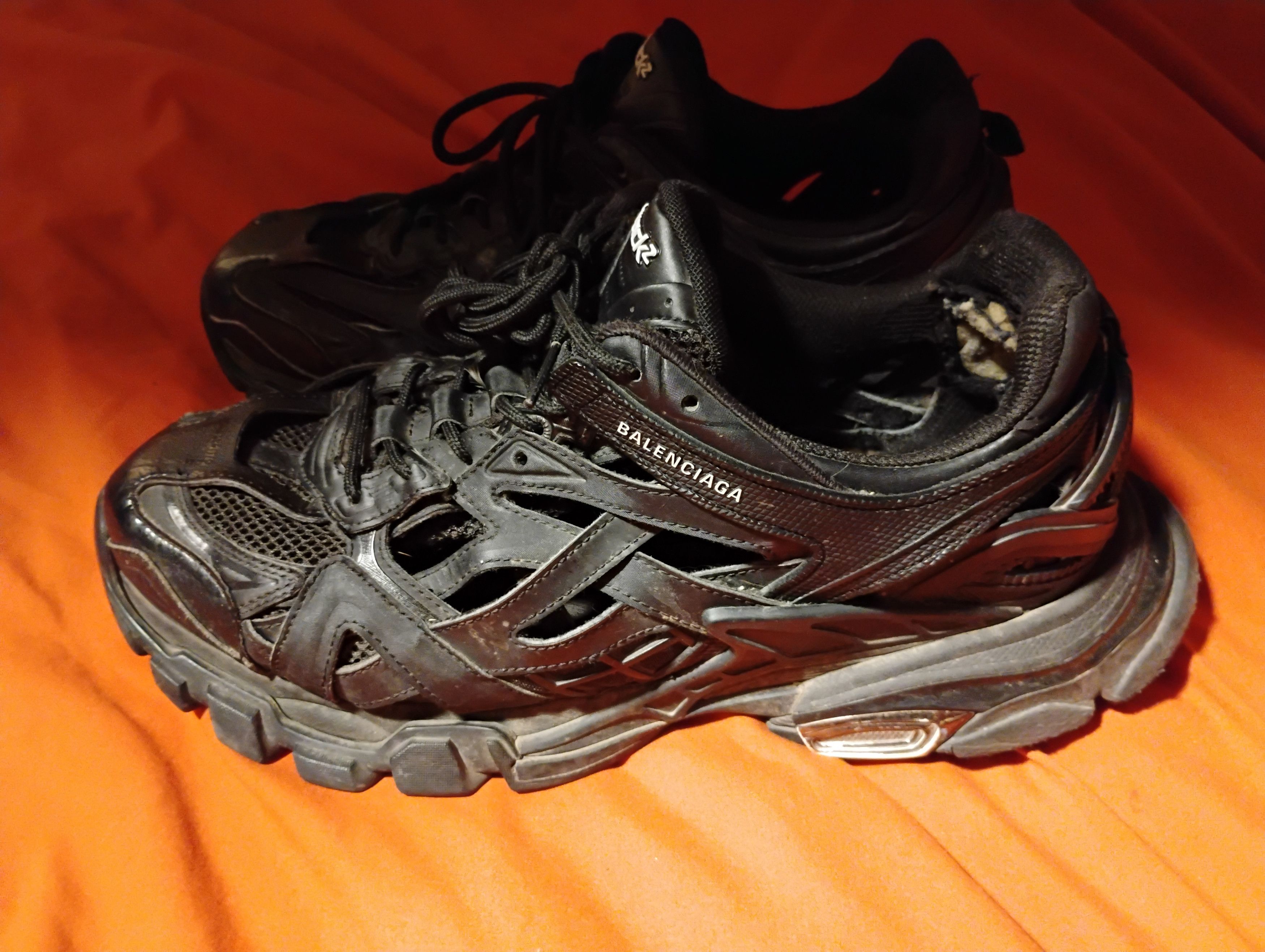 Balenciaga Balenciaga track 2 clear sole Size US 11.5 / EU 44-45 - 3 Thumbnail