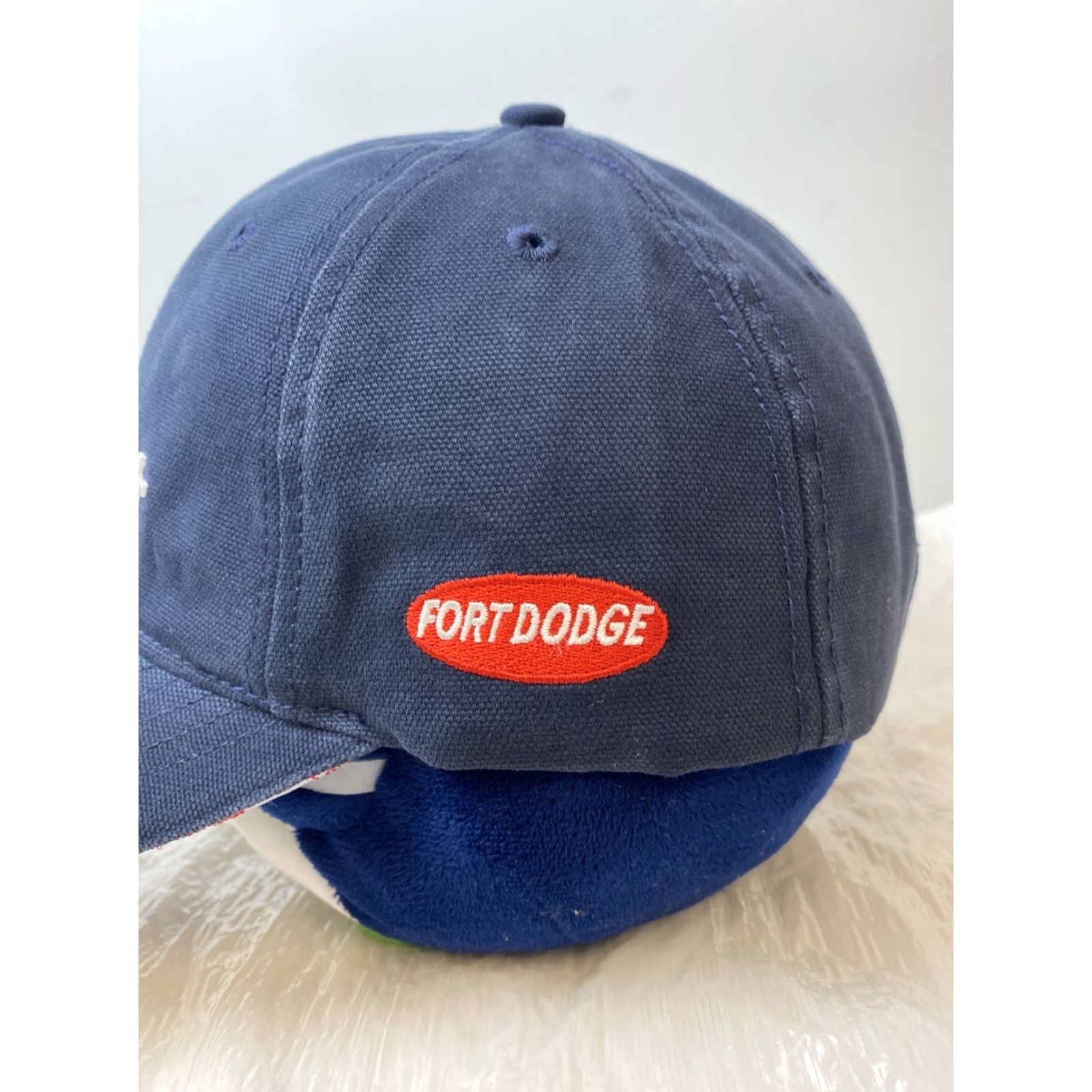 Vintage Fort Dodge Cotton Baseball Cap Men Women Adjustable Dad Hat Navy Blue 2010s Size ONE SIZE - 5 Thumbnail