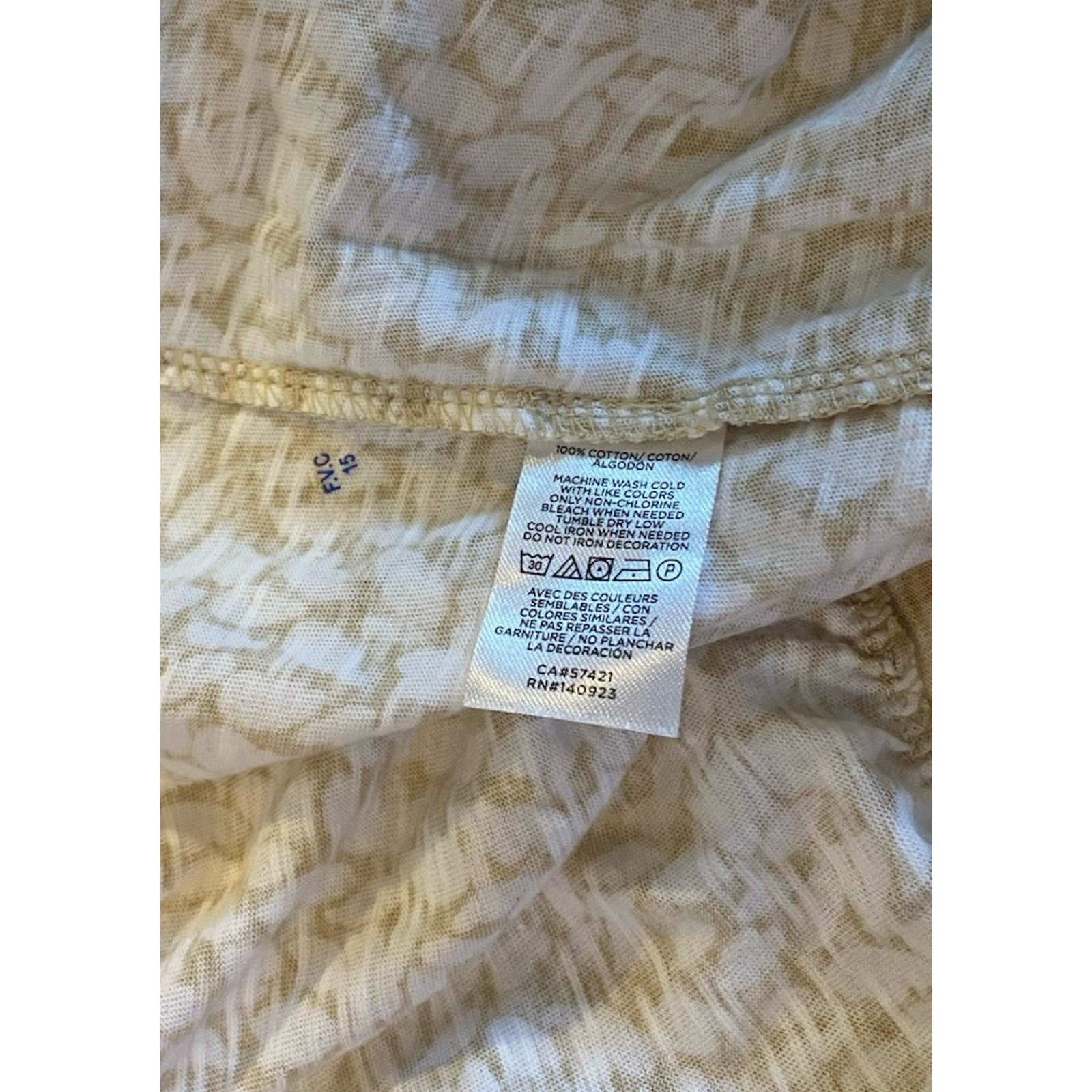 Loft NWT LOFT Tank Shirt Women’s Large Beige Size L / US 10 / IT 46 - 5 Thumbnail
