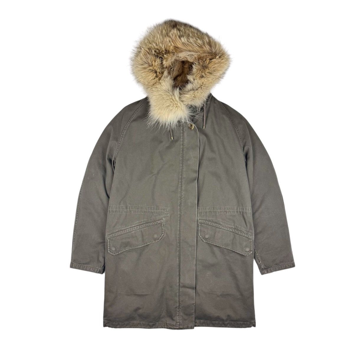 Yves Salomon YVES SALOMON ARMY RABBIT FUR PARKA Size M / US 6-8 / IT 42-44 - 2 Thumbnail