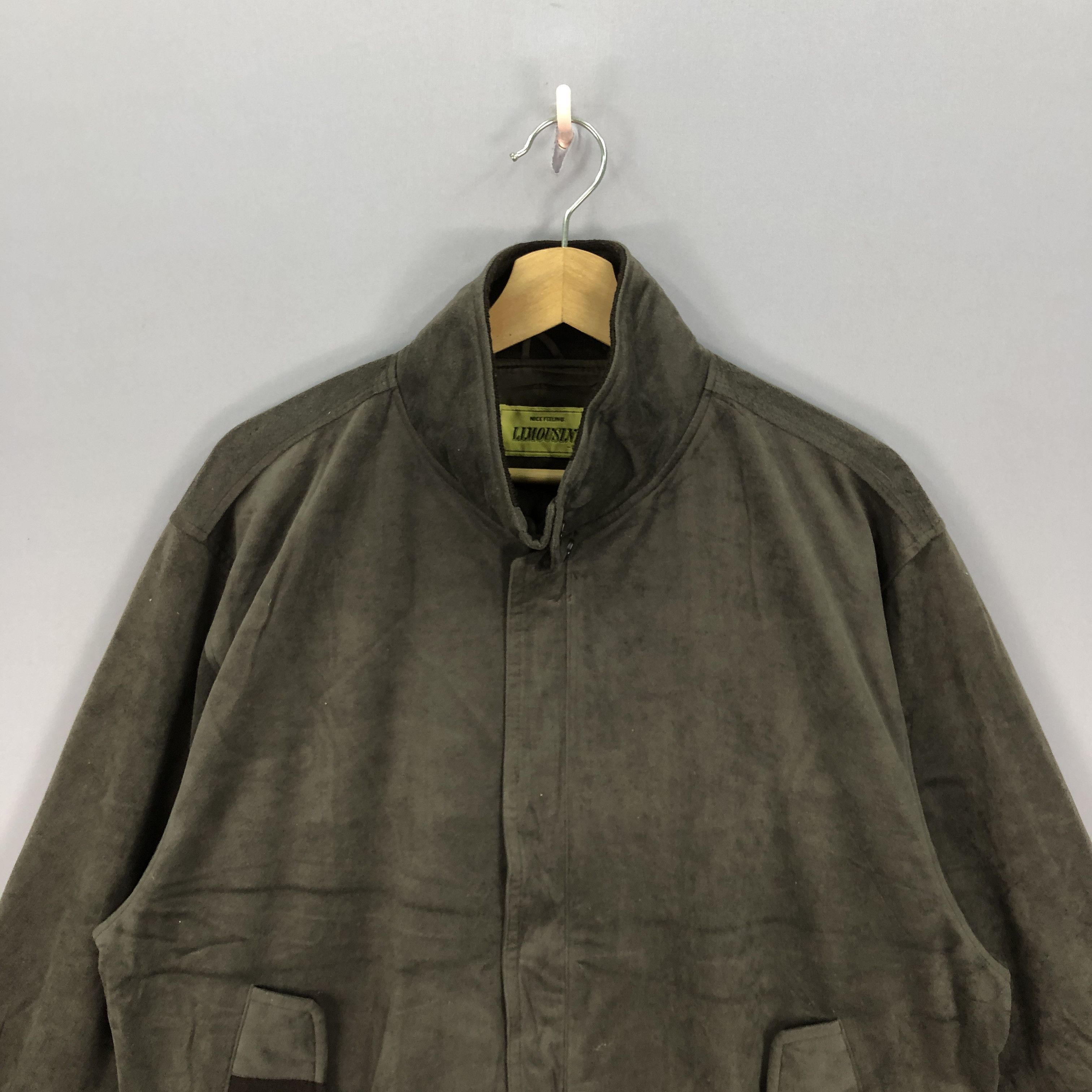 Japanese Brand × Vintage Vintage 80s Limousine Zipper Bomber Jackets Size L / US 10 / IT 46 - 4 Thumbnail