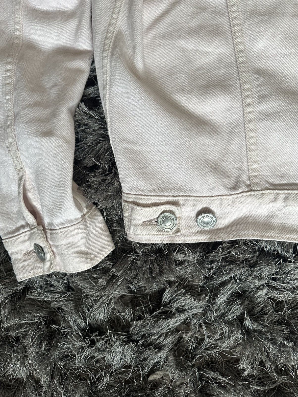 Allsaints **RARE** Allsaints 2019 White Jalna Denim Jacket Size US S / EU 44-46 / 1 - 5 Thumbnail