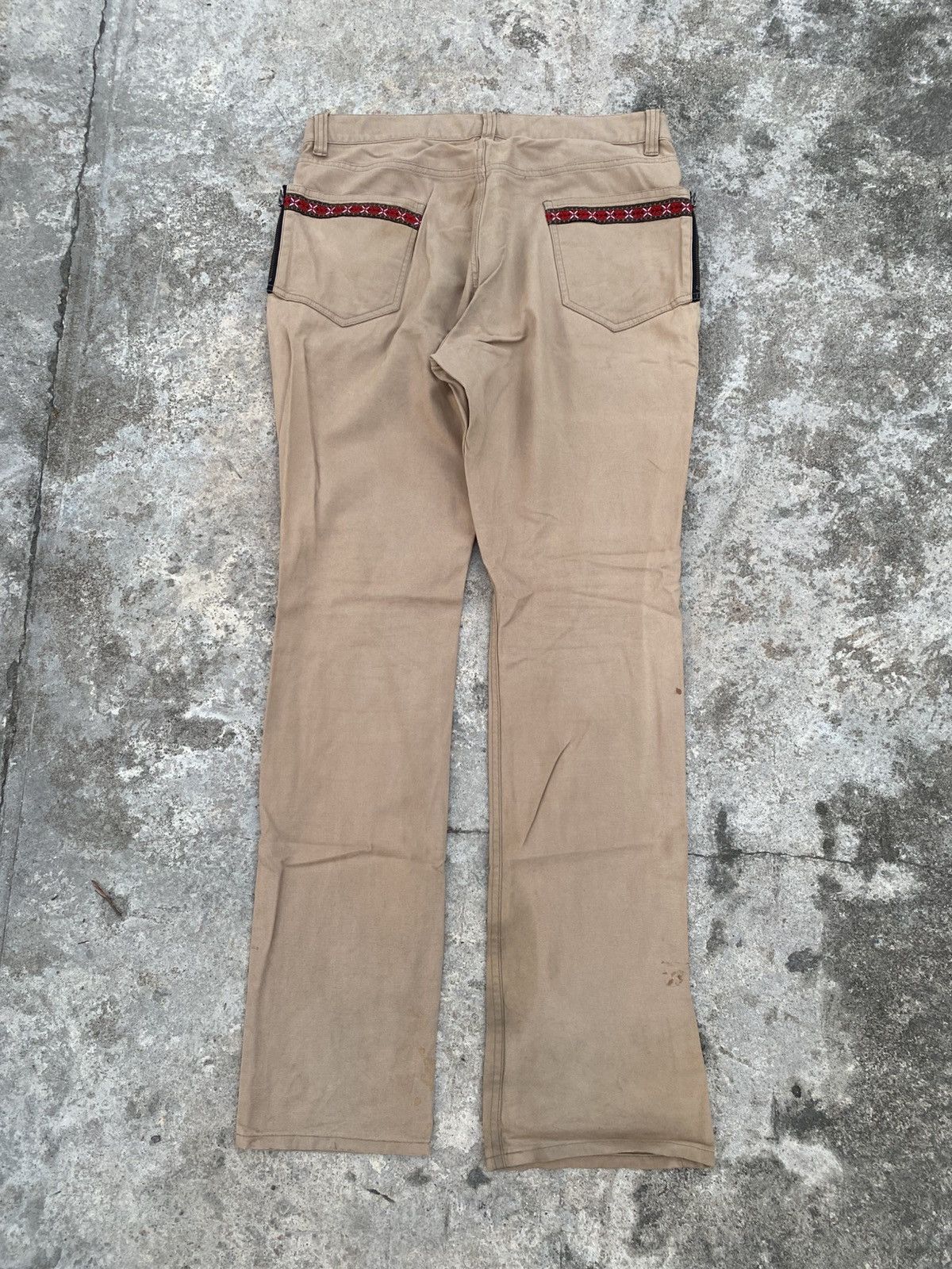 semanticdesign Semanticdesign Dirty Archived Pants Kmrii Goa Size US 34 / EU 50 - 4 Thumbnail