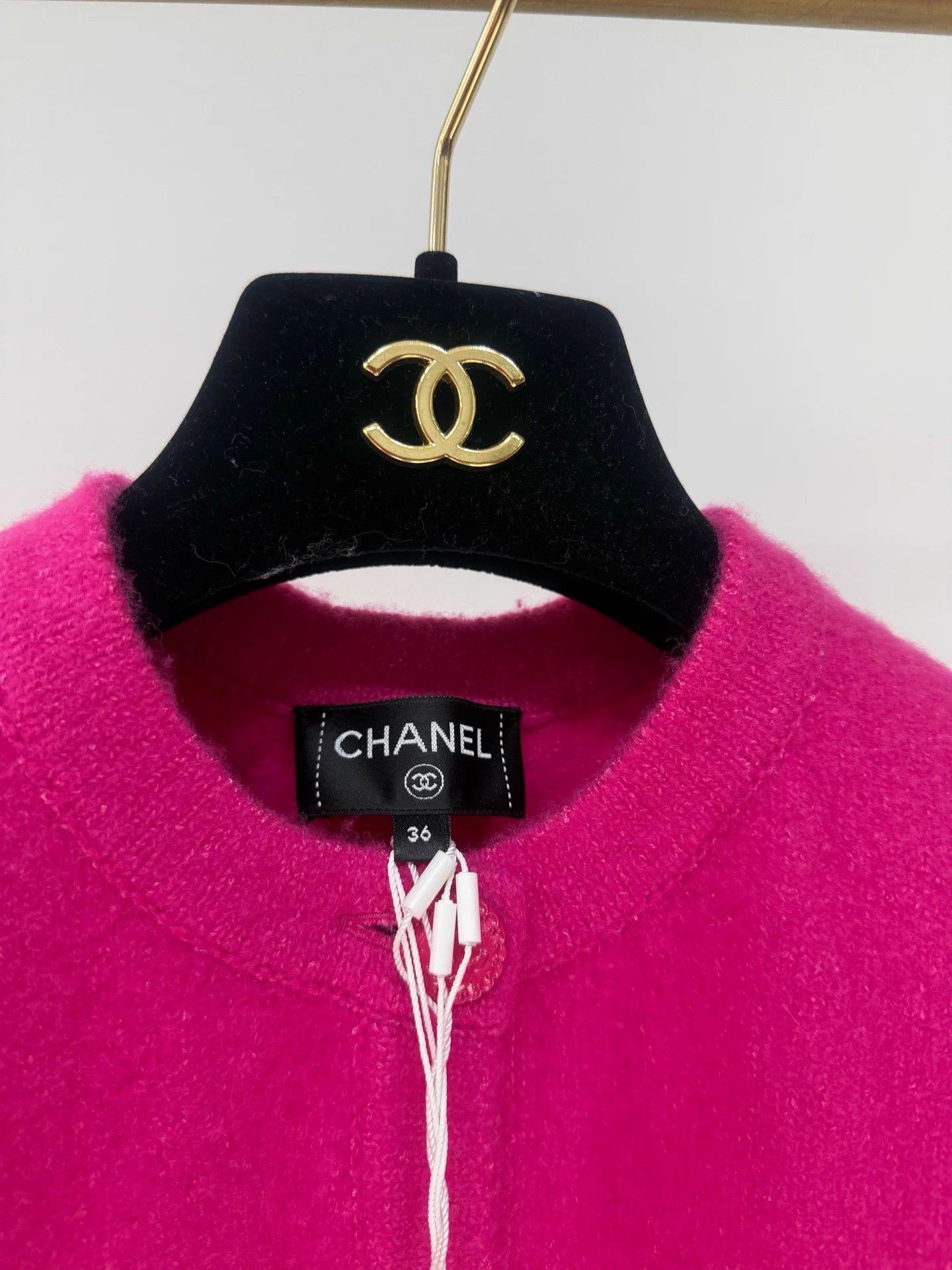 Chanel Chanel oversized wool knit thick jacket Size XS / US 0-2 / IT 36-38 - 4 Thumbnail