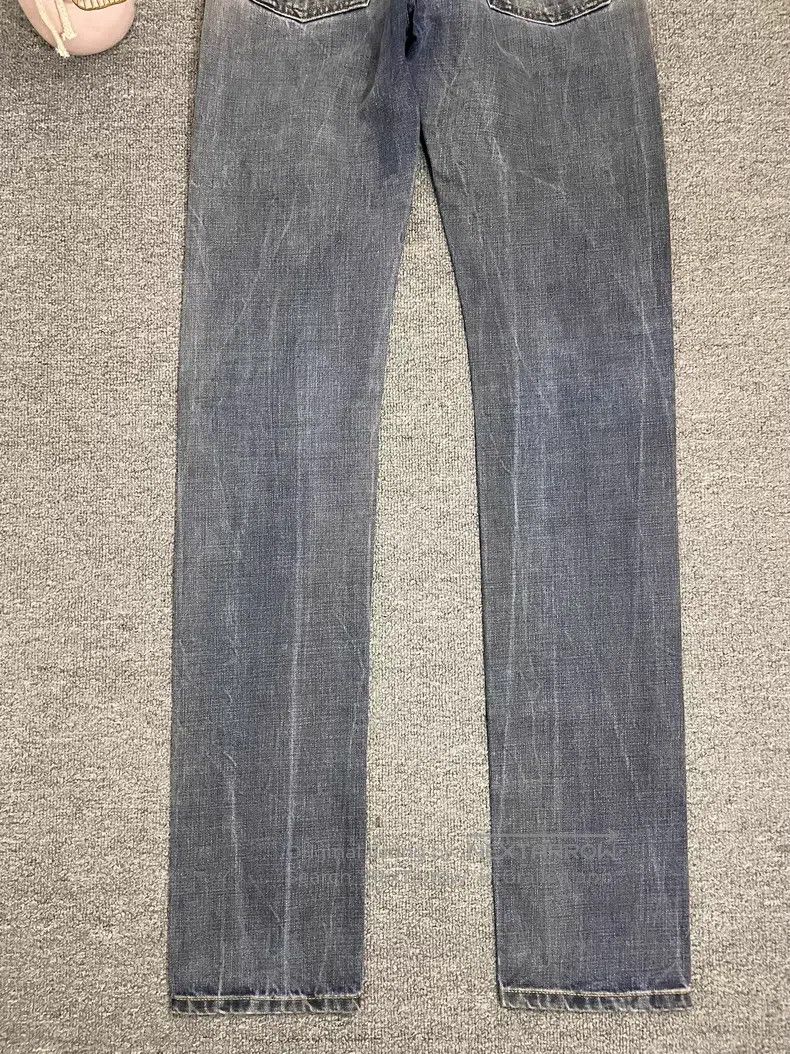 Dior Dior Blue Gradient Washed Ripped Distressed Denim Jeans Size US 28 / EU 44 - 8 Thumbnail
