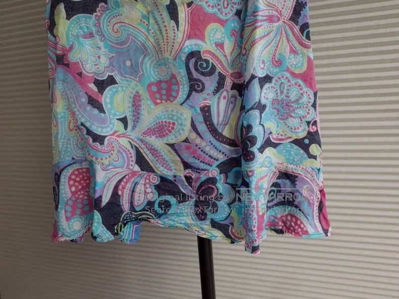 Comme des Garcons Comme Des Garcons size S Printed paisley trumpet skirt in Size 23" - 4 Thumbnail