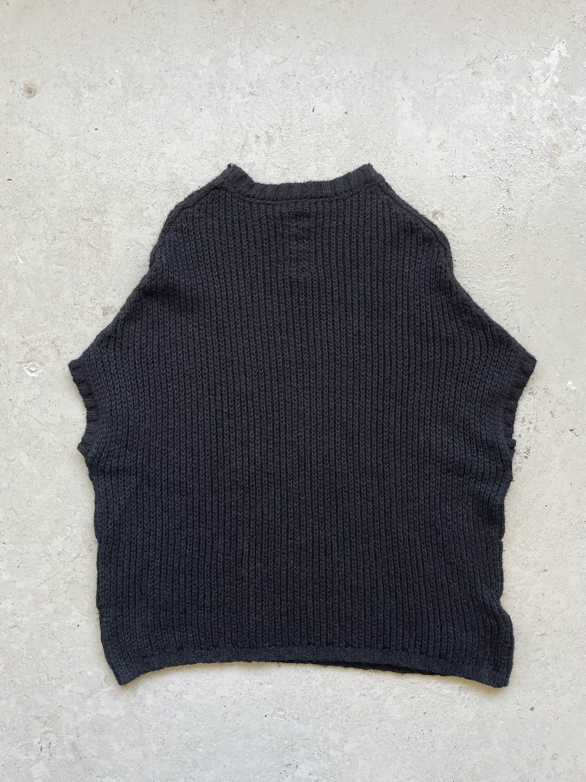 Rick Owens Rick Owens FW13 Plinth Sleeveless Knit Size US L / EU 52-54 / 3 - 4 Thumbnail