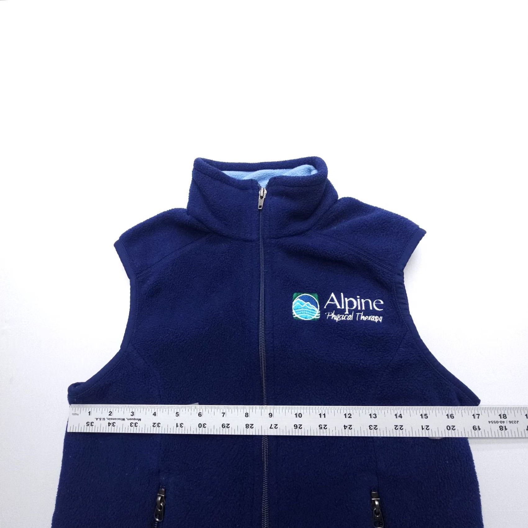 Patagonia Patagonia Synchilla Vest Womens Medium Blue Lightweight Y2K Logo Size M / US 6-8 / IT 42-44 - 7 Thumbnail