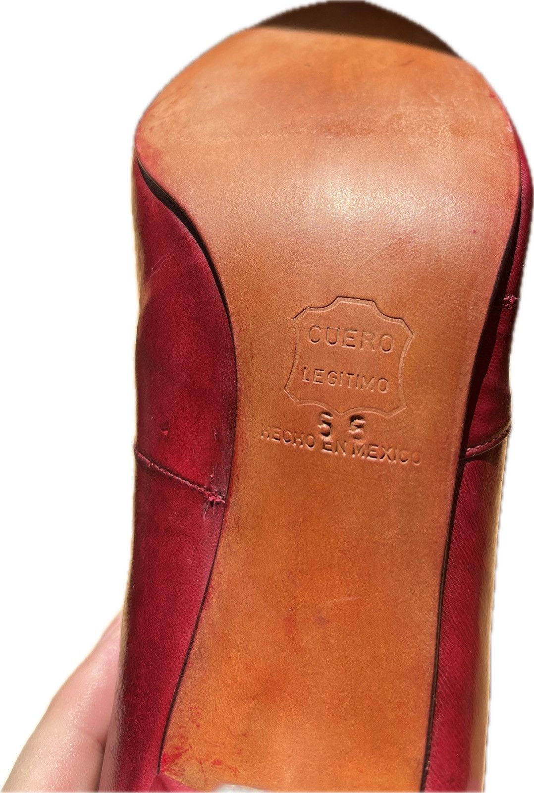 Dior Vintage red leather Dior heels Size US 5.5 / IT 35.5 - 11 Thumbnail