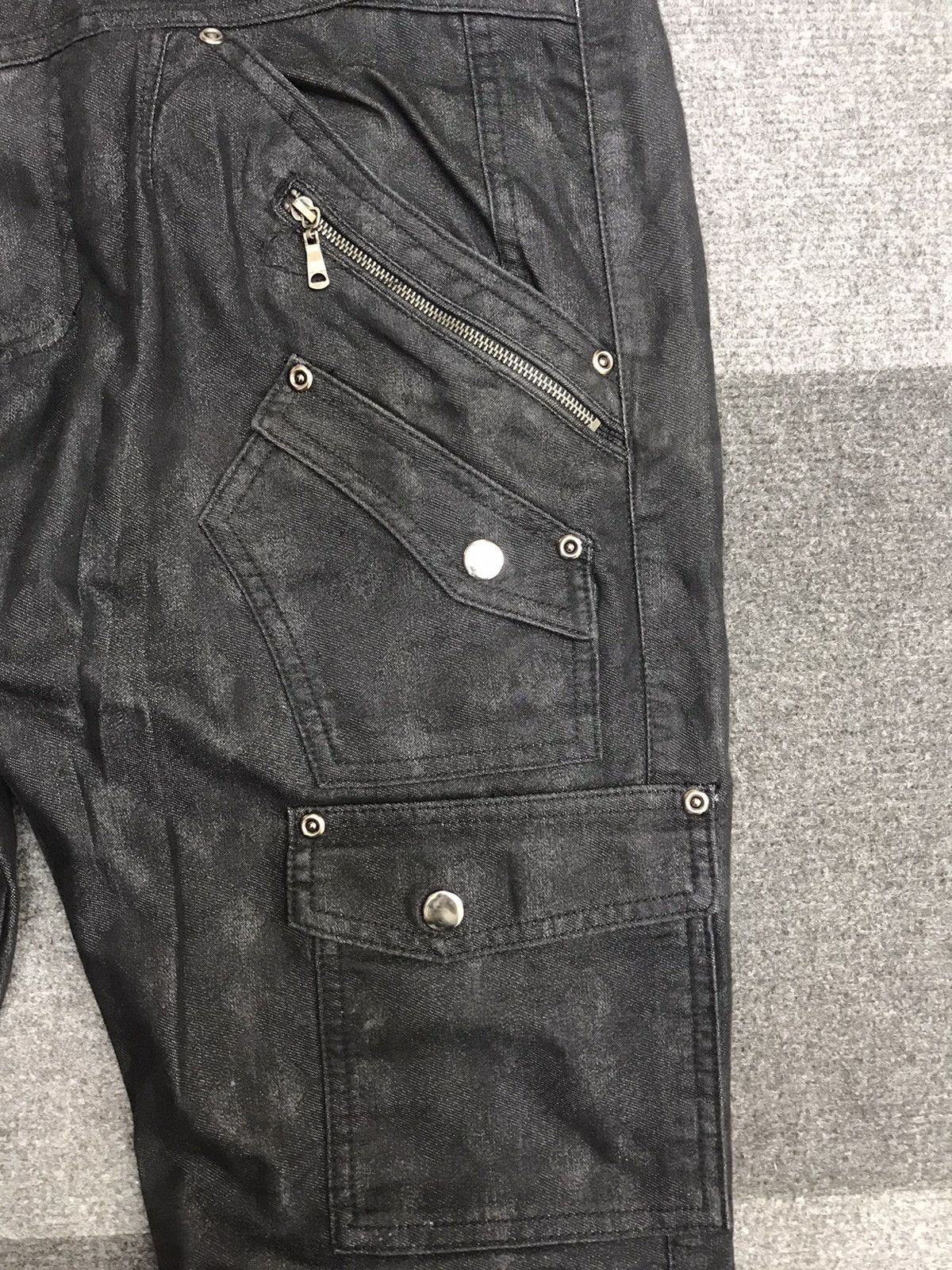 Japanese Brand semanticdesign Multipockets Artisanal Pattern Cargo Pant Size US 34 / EU 50 - 8 Thumbnail