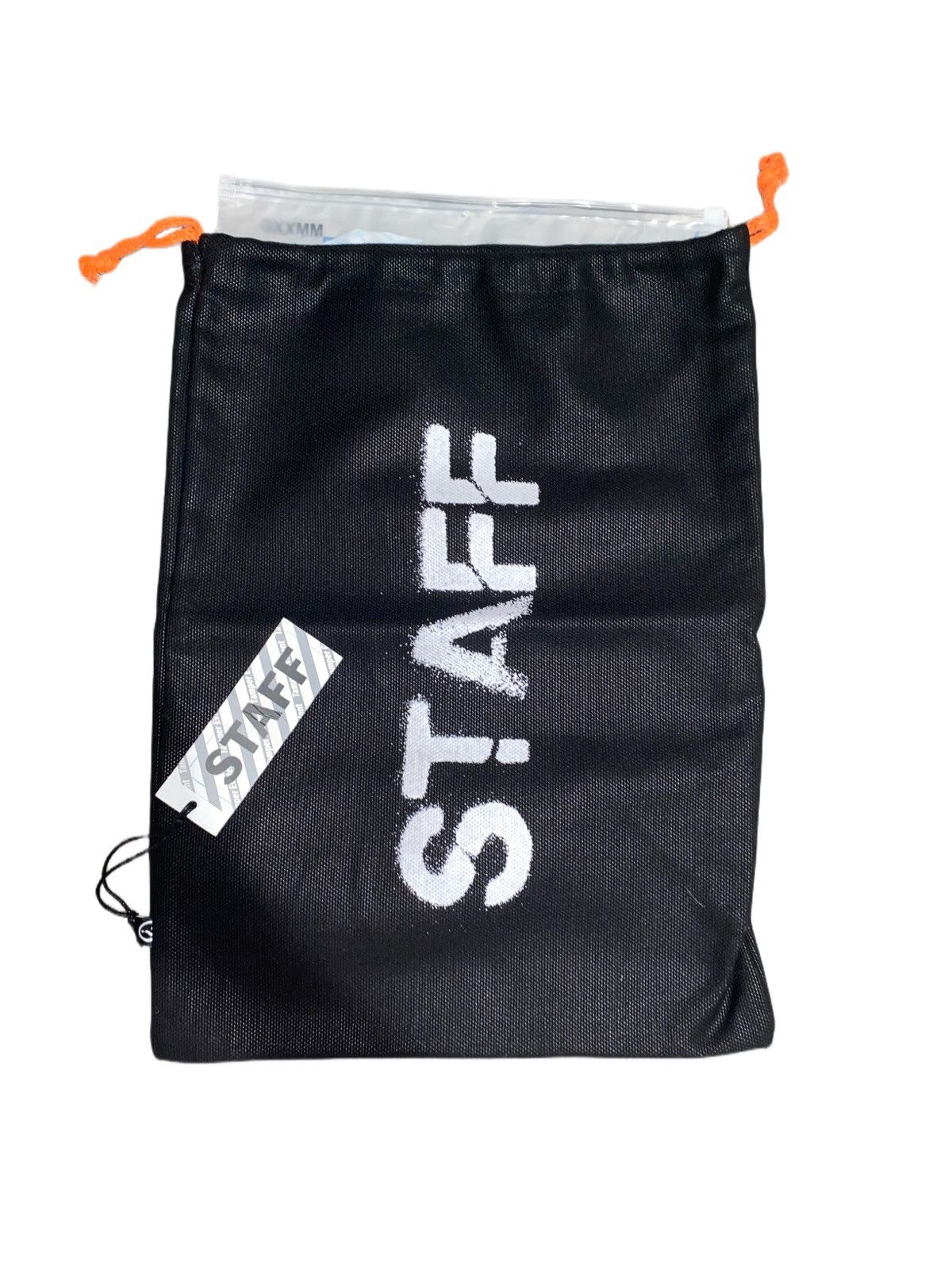image of Fuck The Population x G59 Records Staffworkforce Dust Bag in Black, Men's