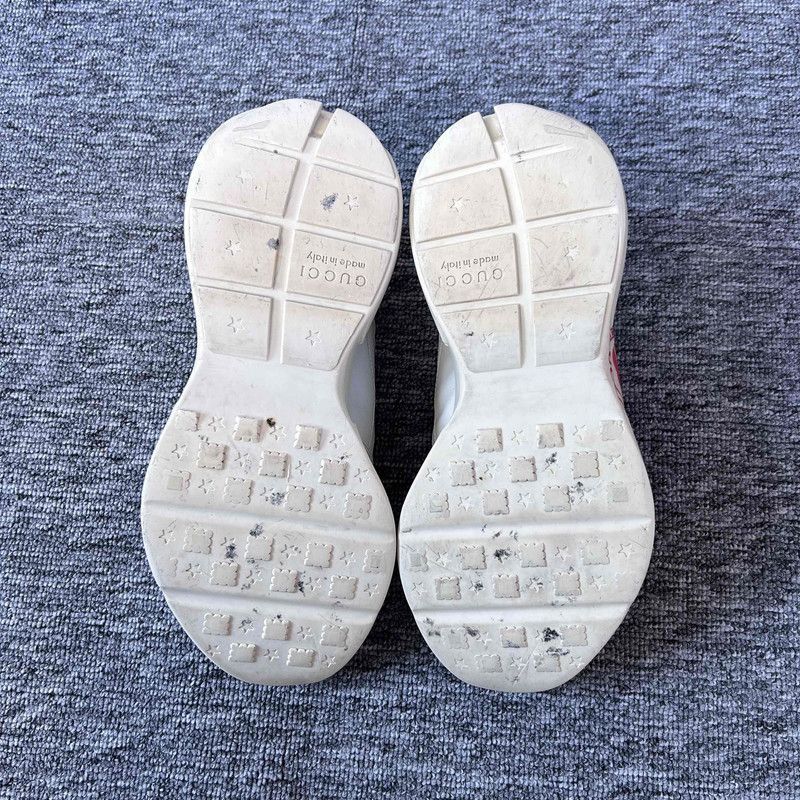 Gucci Gucci Rhyton Low-top Dad Sneakers in Ivory White - Size US 8 / EU 41 - 4 Thumbnail