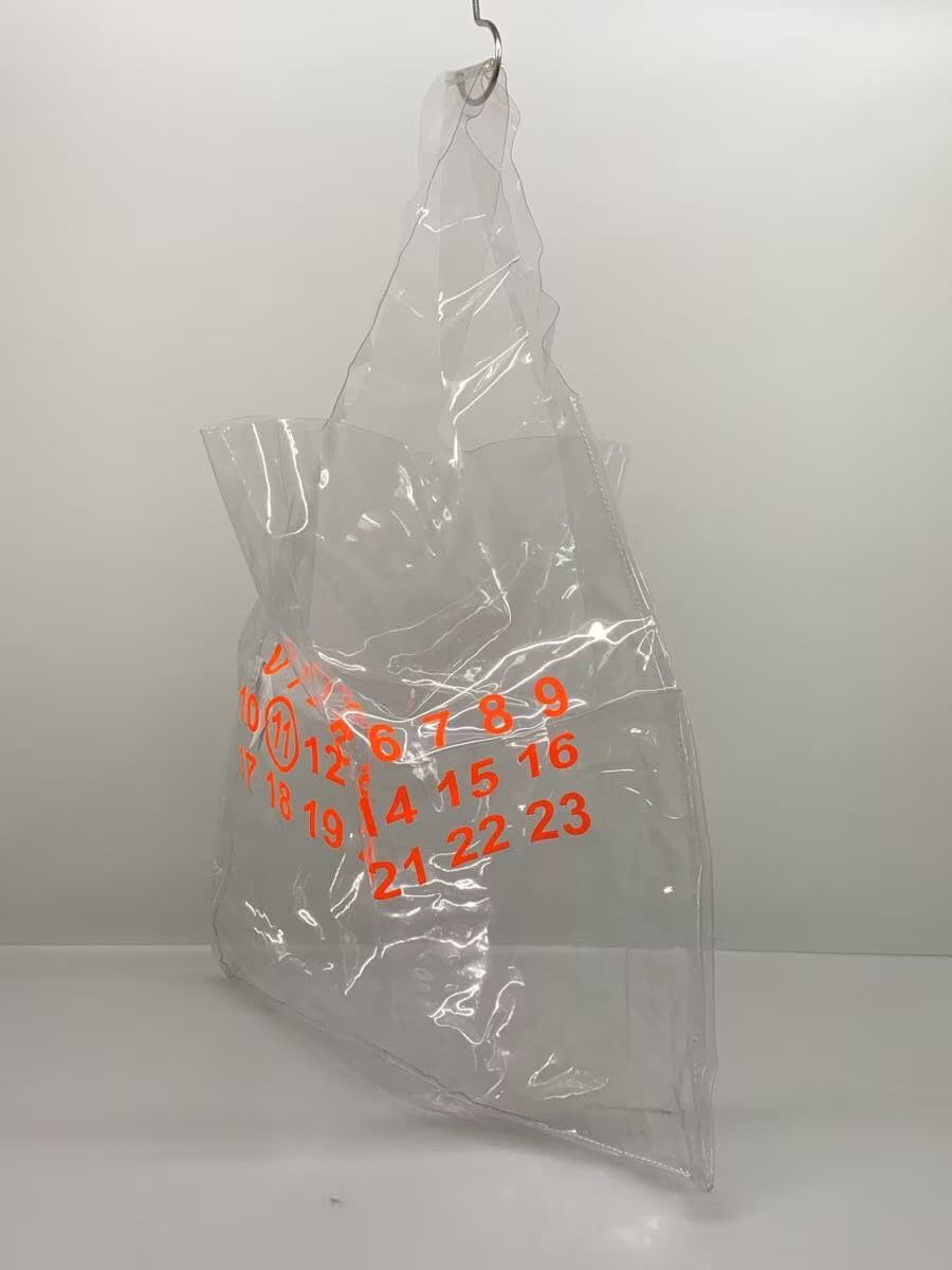 Maison Margiela SS19 PVC Logo Clear Tote Bag Size ONE SIZE - 2 Thumbnail