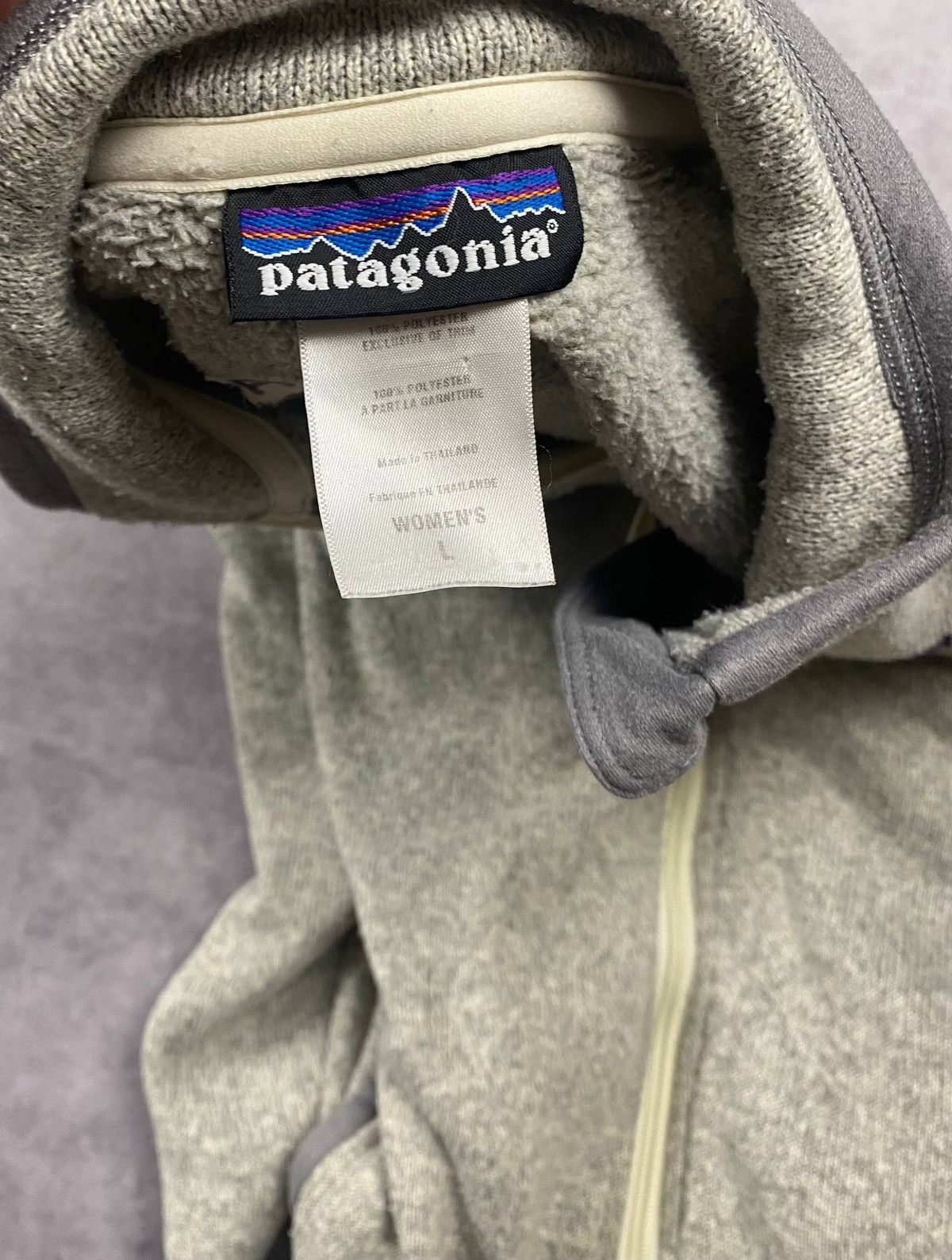 Patagonia PATAGONIA Micro Fleece Full Zip Jacket 2000s Gray Size L Size L / US 10 / IT 46 - 2 Thumbnail