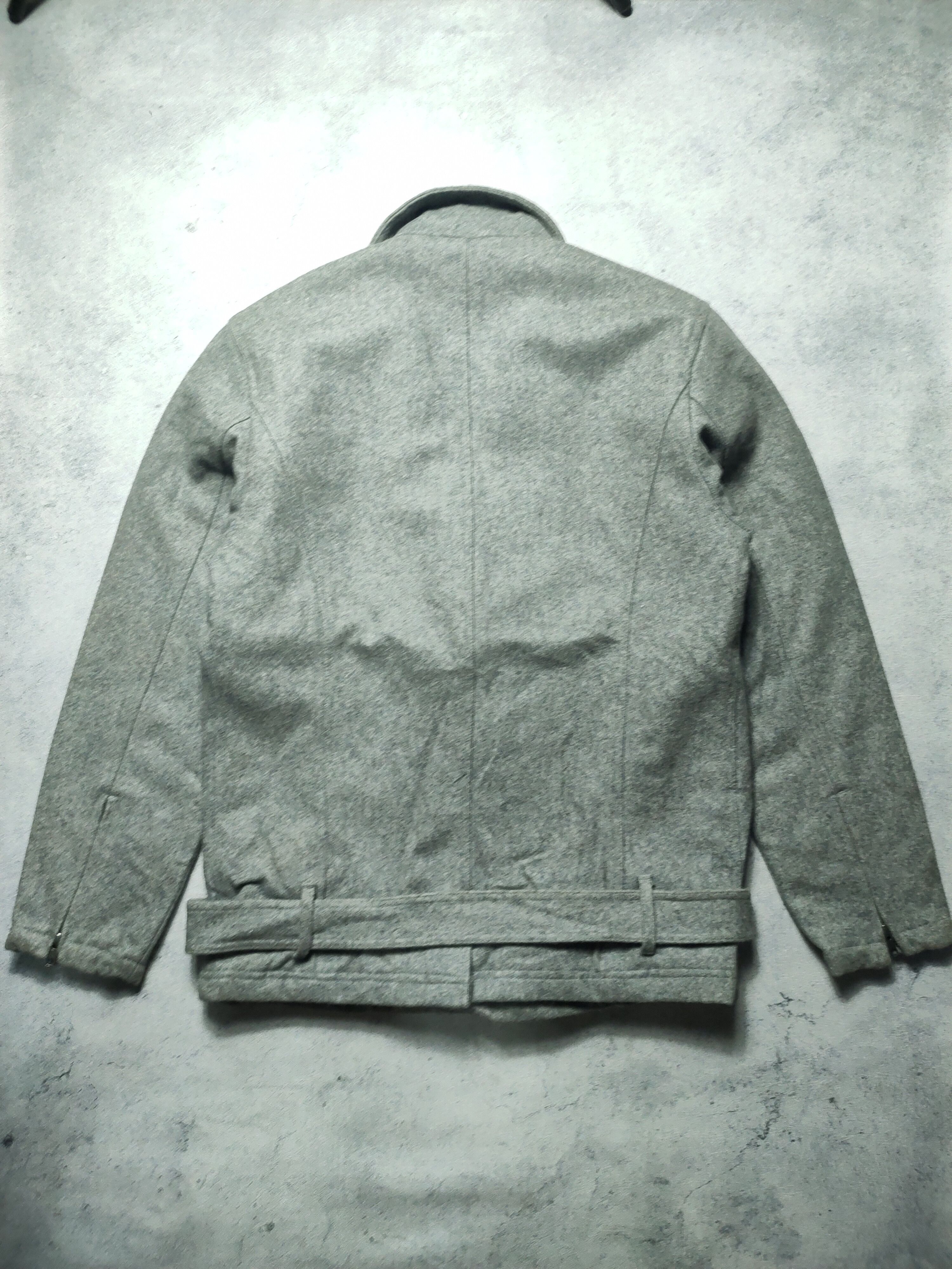 Vintage M.C.D x Punk Rock Surf Vintage Wool Biker Jacket Size US L / EU 52-54 / 3 - 12 Thumbnail