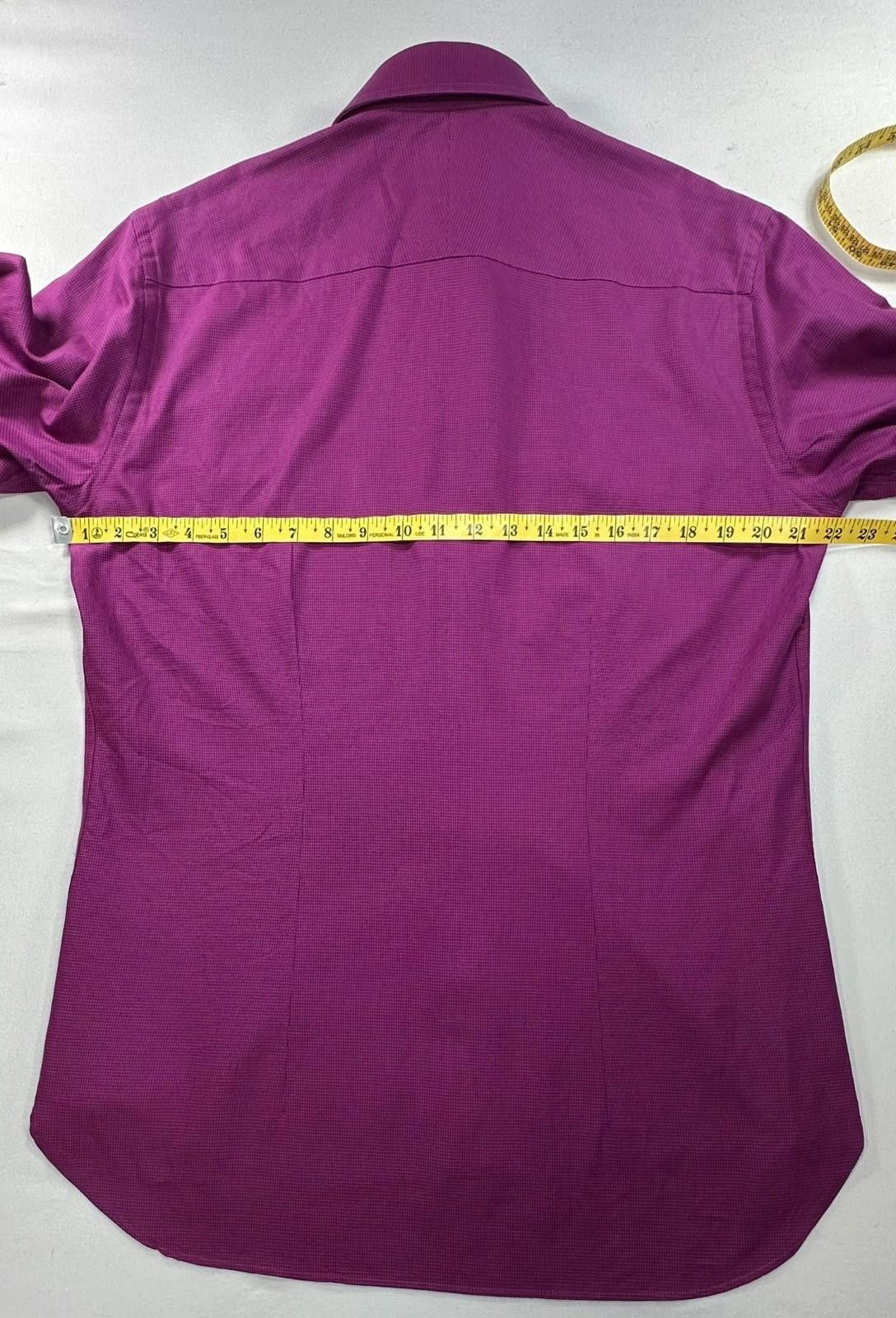 Ted Baker Ted Baker Endurance Classic Fit Button Up Purple Mens Medium Size US M / EU 48-50 / 2 - 7 Thumbnail