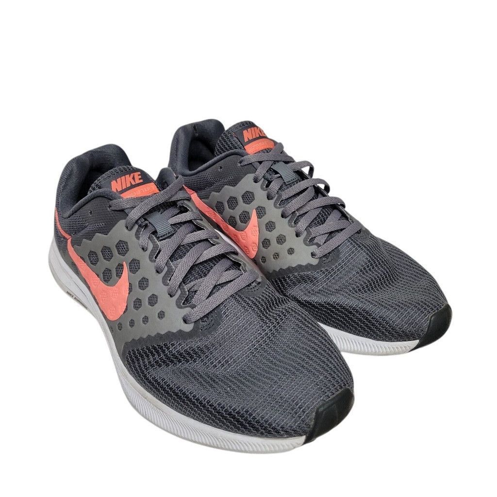 Nike Nike Downshifter Gray Lava Glow Running Shoes Women's 9.5 Size US 9.5 / IT 39.5 - 3 Thumbnail