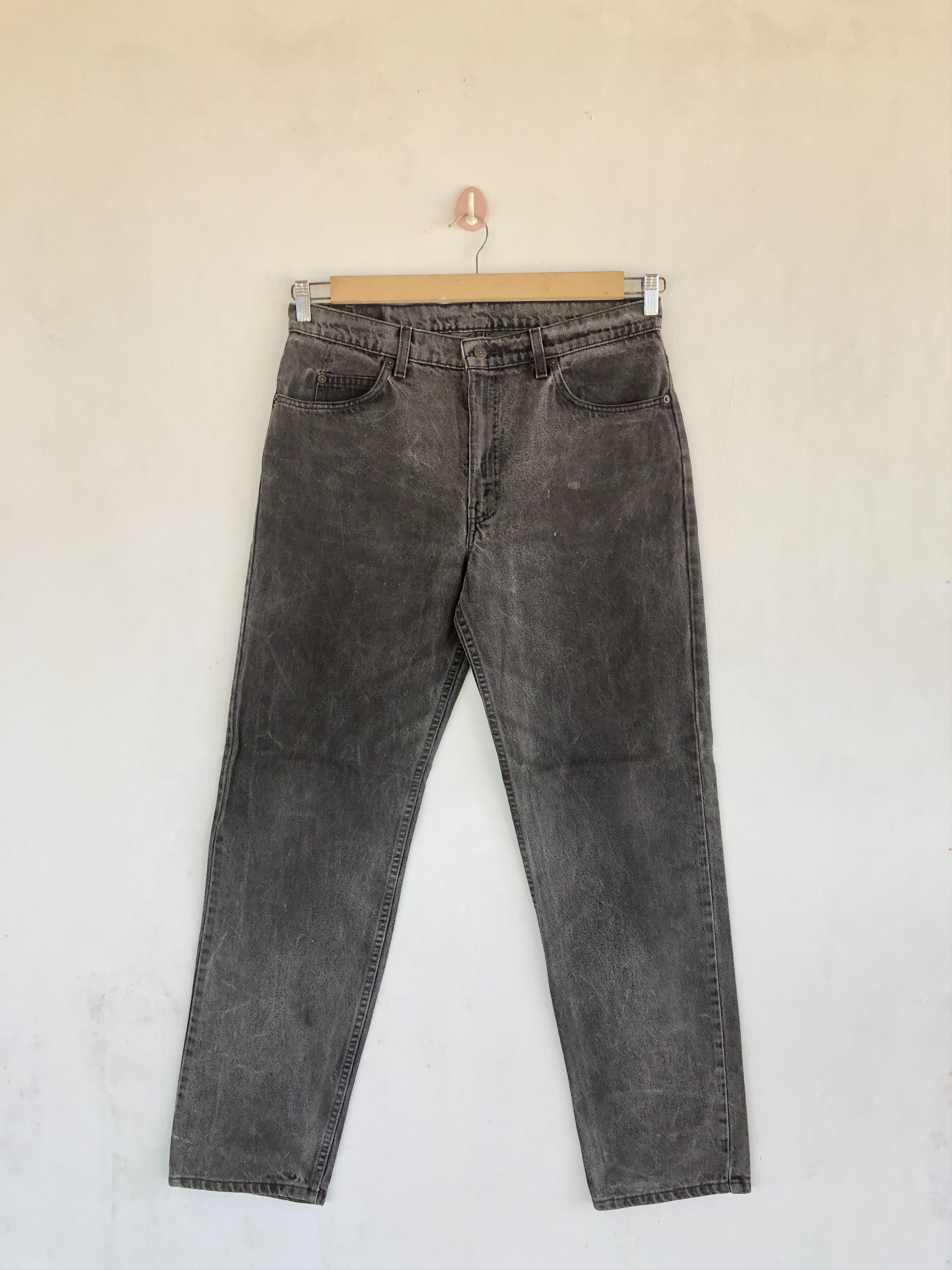 Levi's Vintage Levi's 604 Jeans Faded Black Orange Tab Denim Pants Size US 38 / EU 54 - 1 Thumbnail