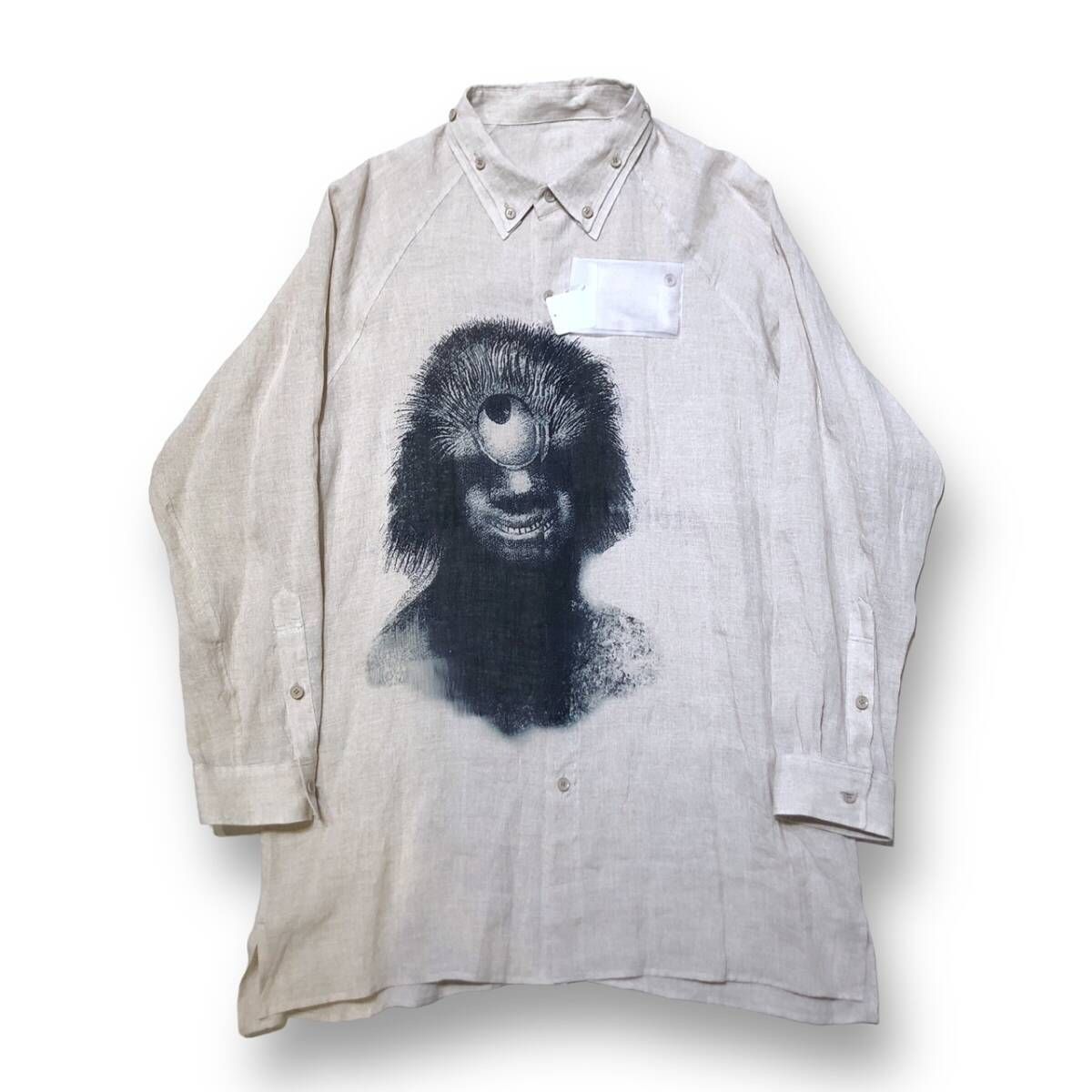 Yohji Yamamoto POUR HOMME 24ss TO BE REDONE PATTERN SHIRT HS-B41-505 Size US L / EU 52-54 / 3 - 1 Thumbnail
