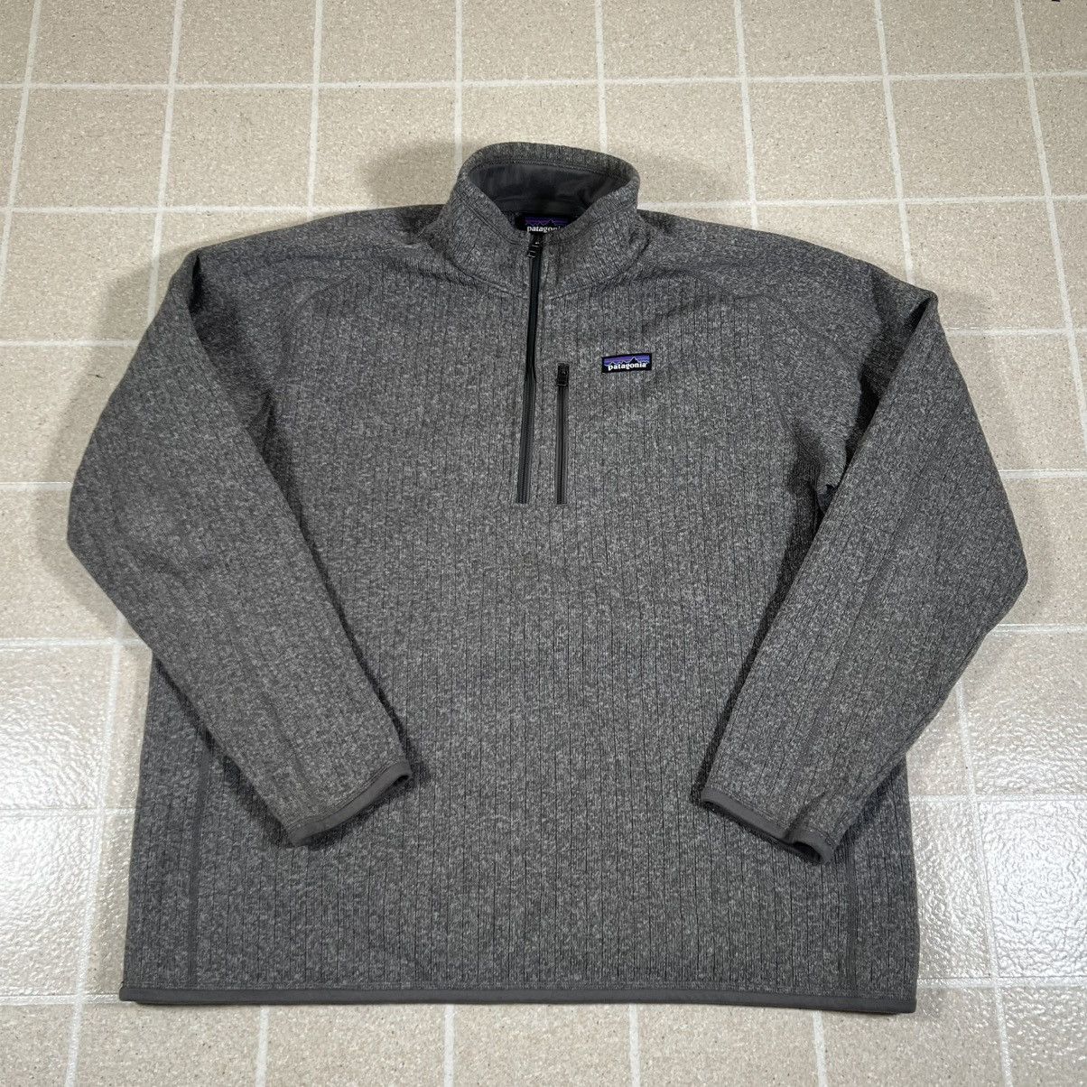 Patagonia Patagonia Sweater Mens 2XL Gray Better Sweater 1/4 Zip Size US XXL / EU 58 / 5 - 1 Thumbnail