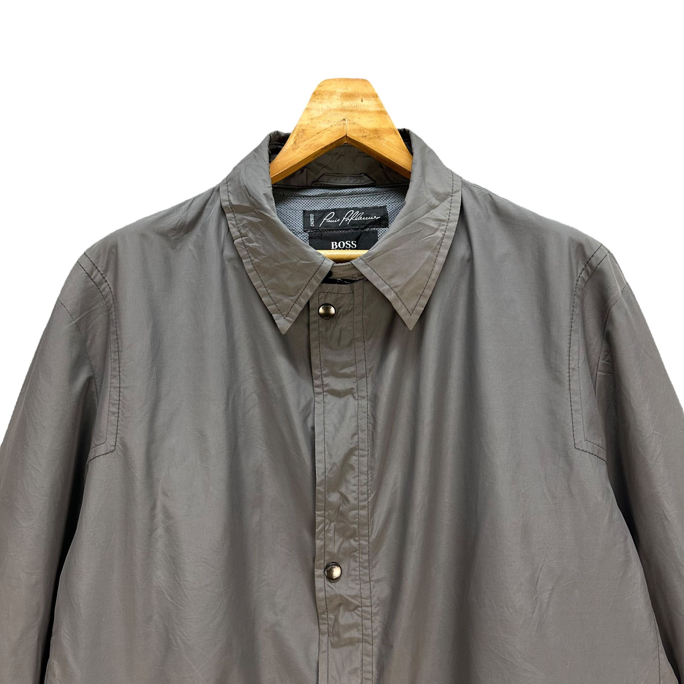 Hugo Boss HUGO BOSS Hooded Light Coat Jacket #A59-1362 Size US L / EU 52-54 / 3 - 2 Thumbnail