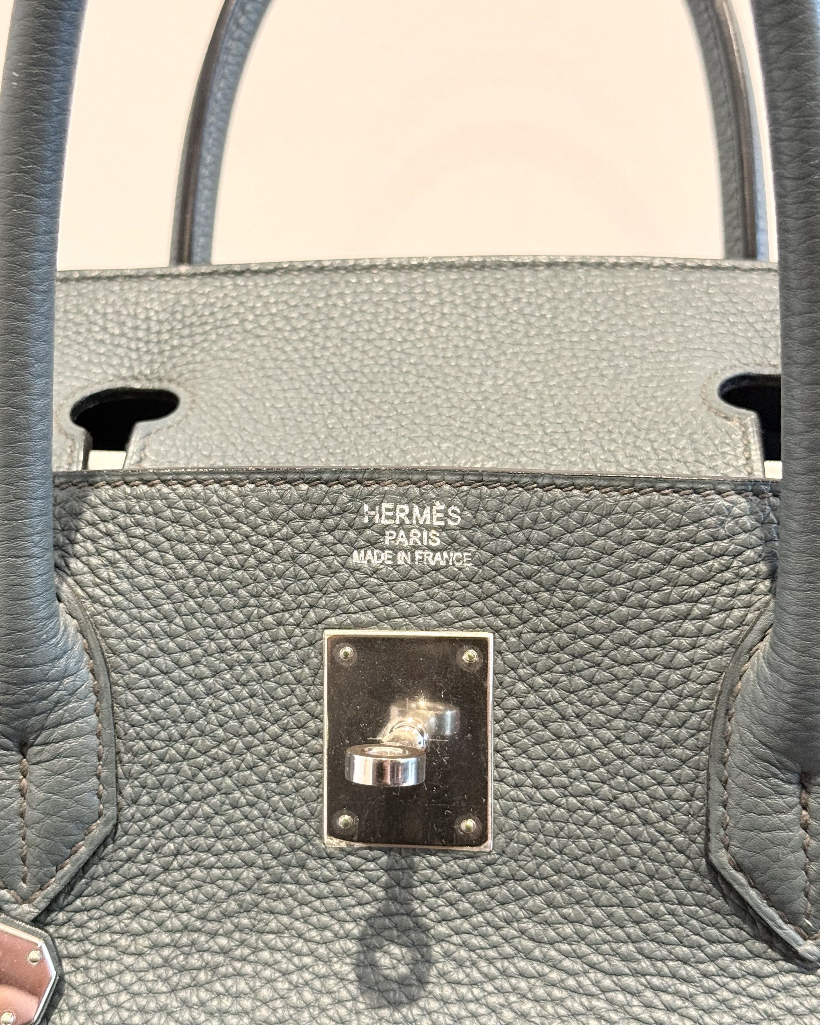 Hermes Hermes Bleu Orage Togo Birkin 40 Size ONE SIZE - 7 Thumbnail