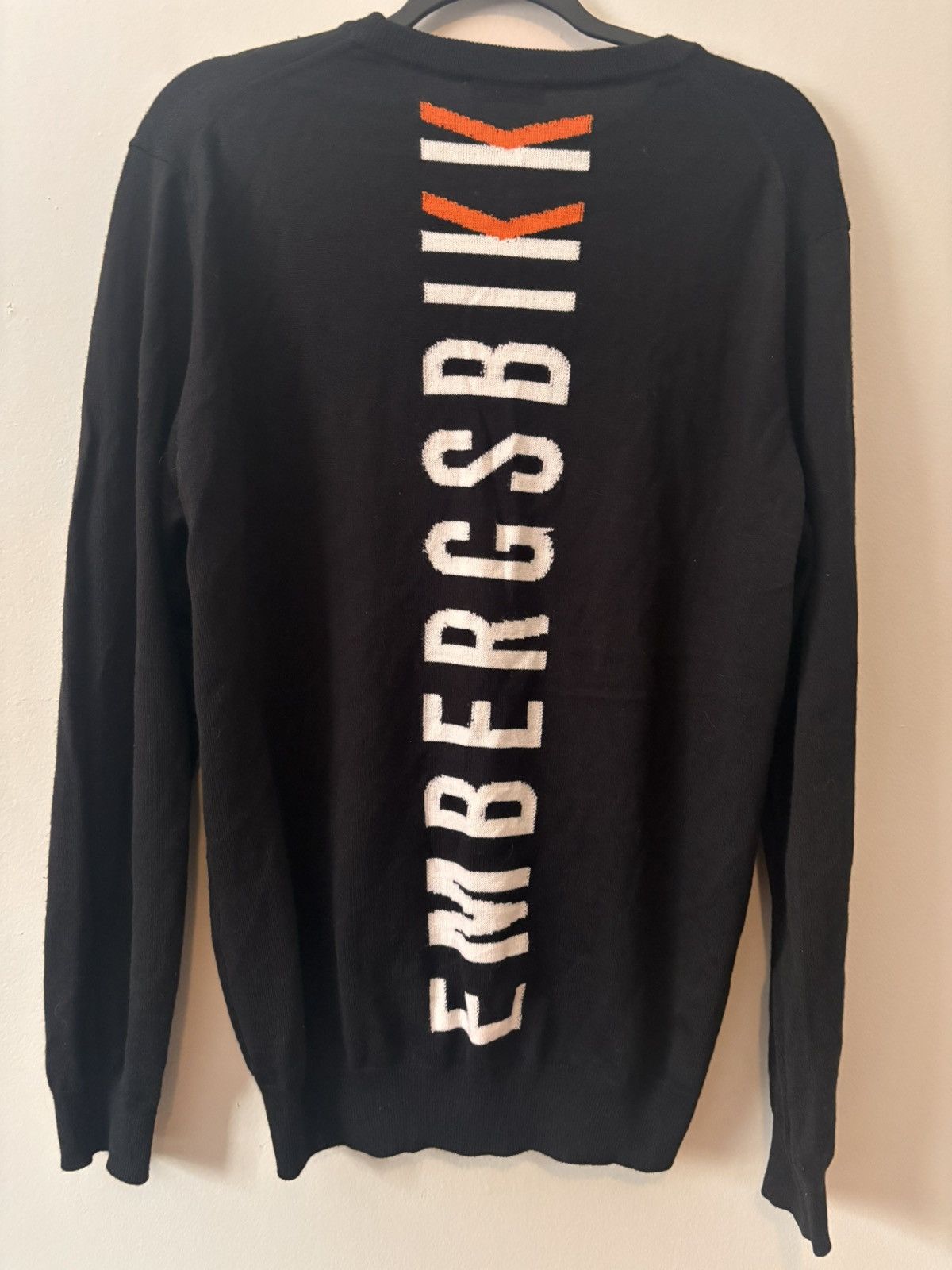 Dirk Bikkembergs Vintage dirk bikkembergs spell out knit sweater Size US L / EU 52-54 / 3 - 1 Thumbnail