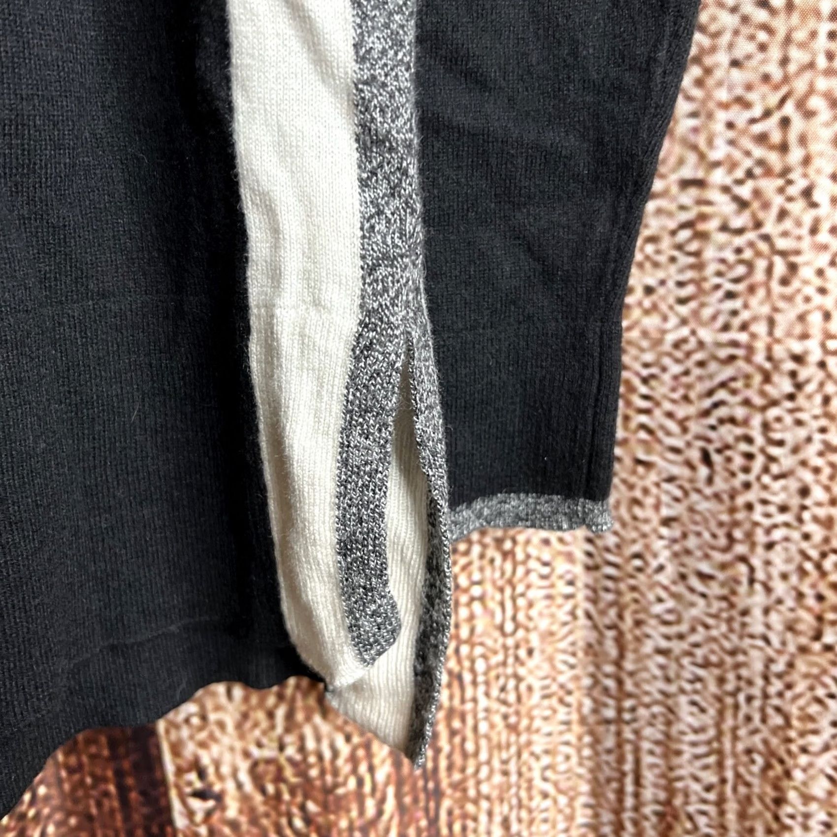 Smartwool VINTAGE SmartWool Sweater Shadow Pine Black Merino Wool Blend Women's Large Size L / US 10 / IT 46 - 2 Thumbnail