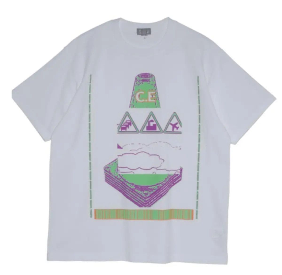 Cav Empt C.E. cone tee shirt White S/S 19 T-shirt
