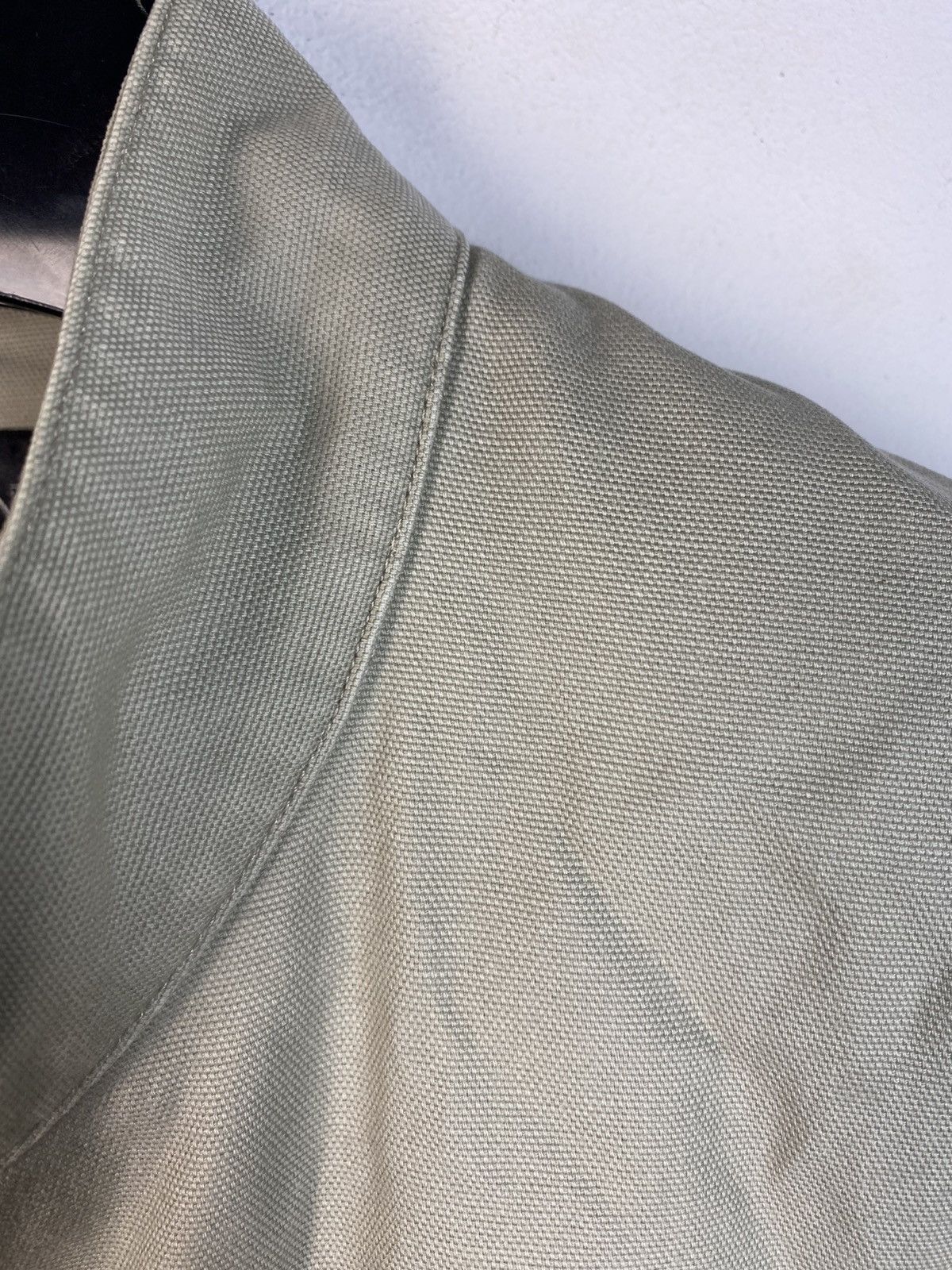 Yves Saint Laurent Beige 90s YSL Jacket Canvas Cotton Light Classic Bomber Size US M / EU 48-50 / 2 - 15 Thumbnail