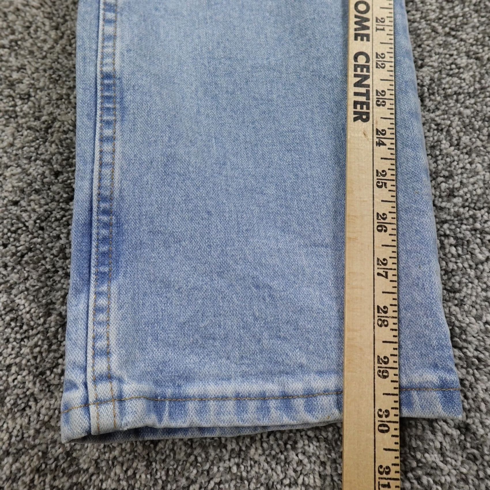 Wrangler Wrangler Jeans Womens 9 Light Blue Denim Pants Western Cowboy Cut 14MWZ Mom High Rise Slim Fit Jeans Size 30" / US 8 / IT 44 - 4 Thumbnail