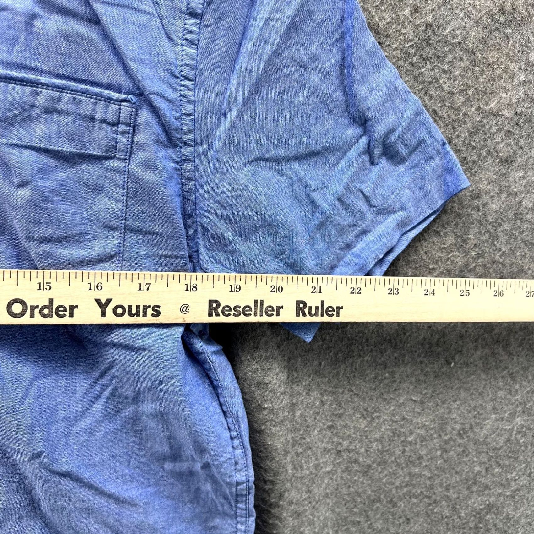 Tommy Hilfiger VINTAGE Tommy Hilfiger Shirt Men Small Adult Blue Casual Button Down Regular Pocket Vtg Size US S / EU 44-46 / 1 - 5 Thumbnail