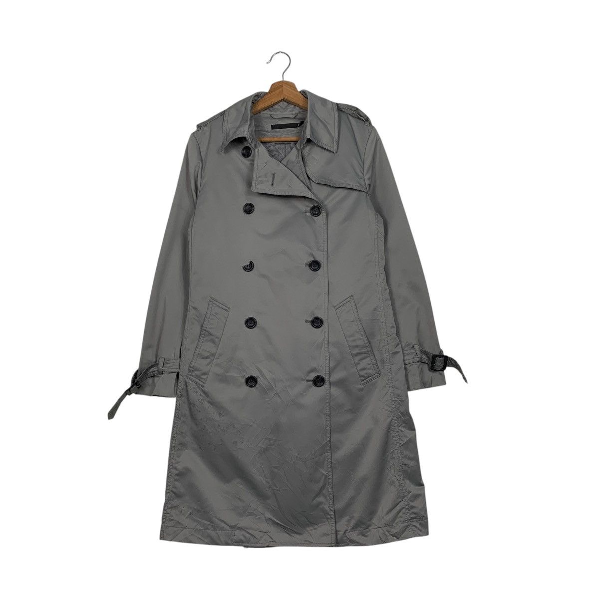 Uniqlo Uniqlo Double Breast Trench Coat Size L / US 10 / IT 46 - 1 Thumbnail