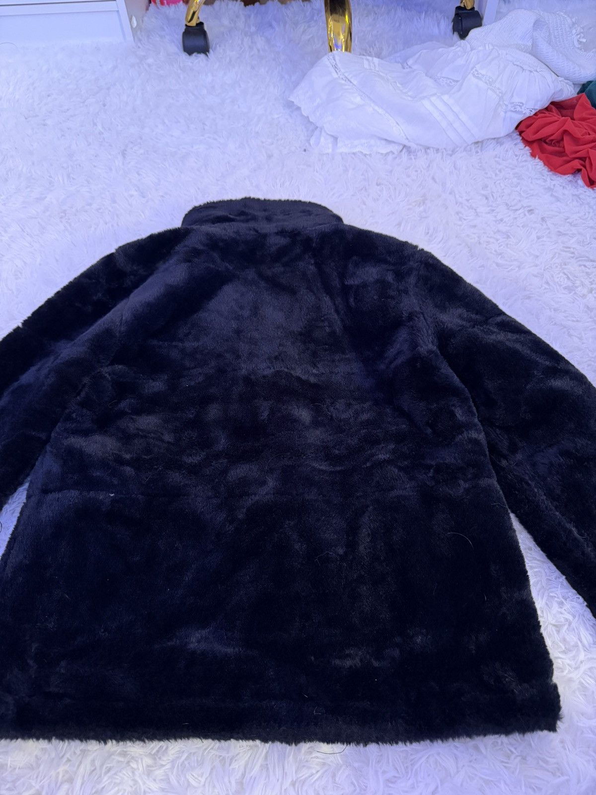 Other Black faux fur jacket Size S / US 4 / IT 40 - 2 Thumbnail