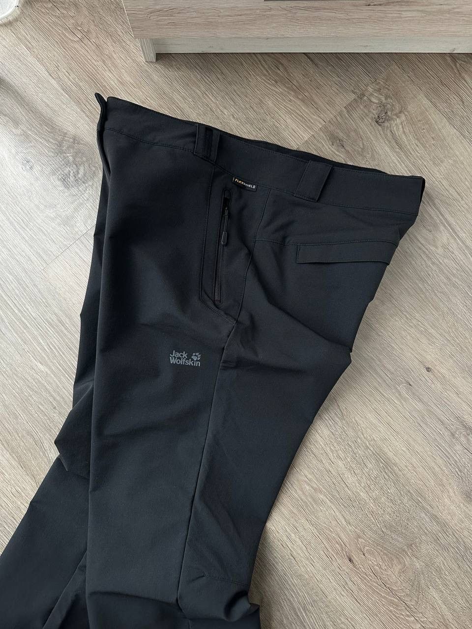 Jack Wolfskin × Vintage Vintage Jack Wolfskin Outdoor Black Pants Size US 30 / EU 46 - 15 Thumbnail