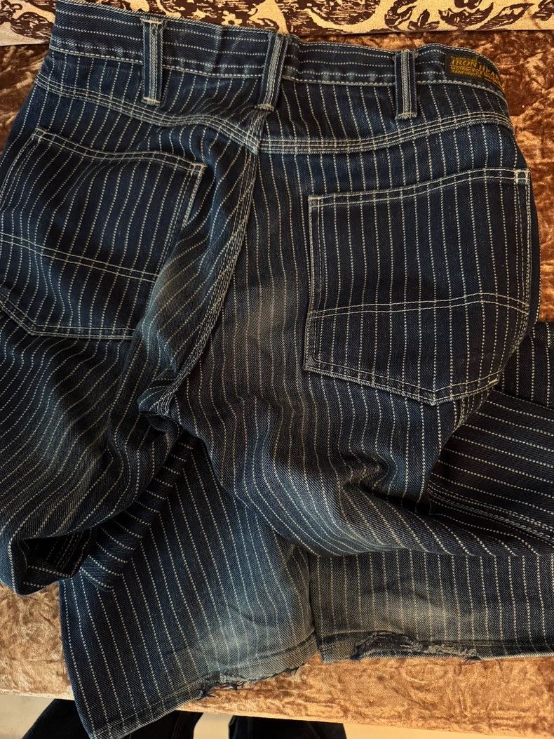 Iron Heart Iron heartBlue wabash dyed painter's pants 2503-Nextarrow Size US 30 / EU 46 - 4 Thumbnail