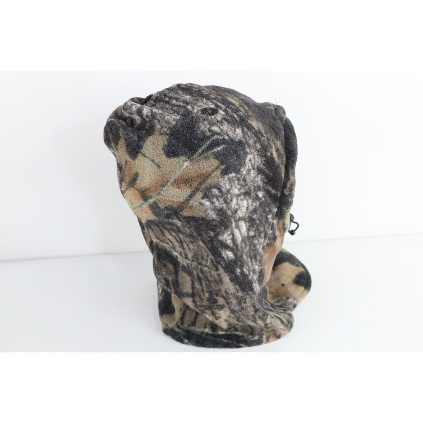Vintage Vintage 90s Streetwear Mossy Oak Camouflage Fleece Hood Size ONE SIZE - 4 Thumbnail