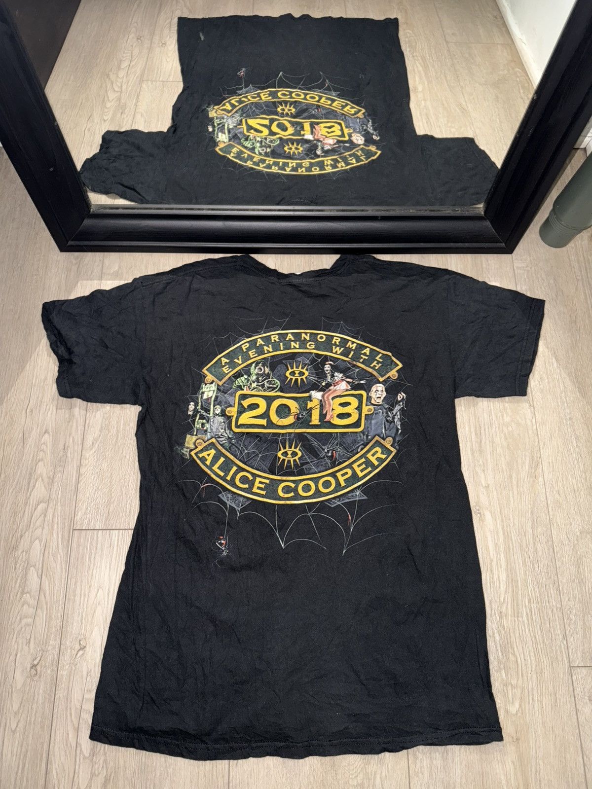 Band Tees × Vintage Vintage / Y2K Rare 2018 Alice Cooper Tour Shirt Size US L / EU 52-54 / 3 - 2 Thumbnail