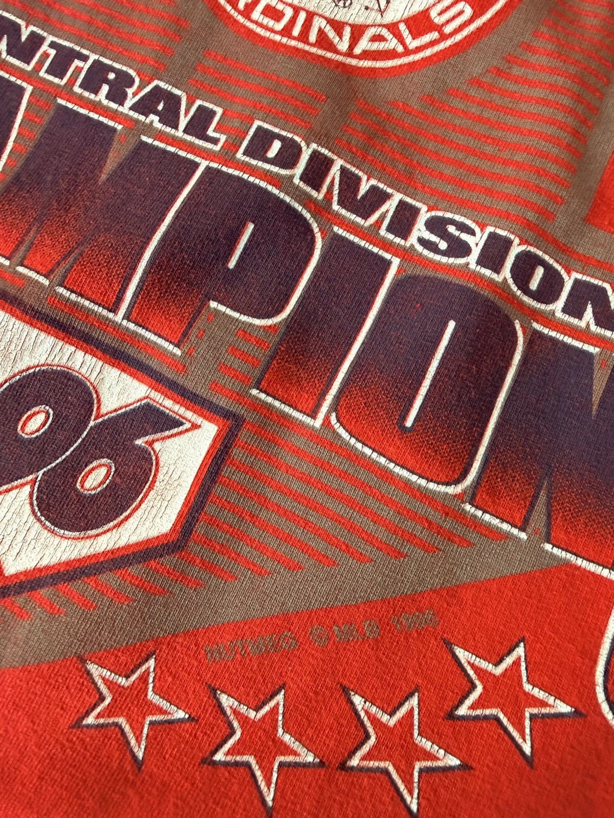 Lee Vintage St. Louis Cardinals 1996 Lee Sports Division Champ Size US XL / EU 56 / 4 - 3 Thumbnail