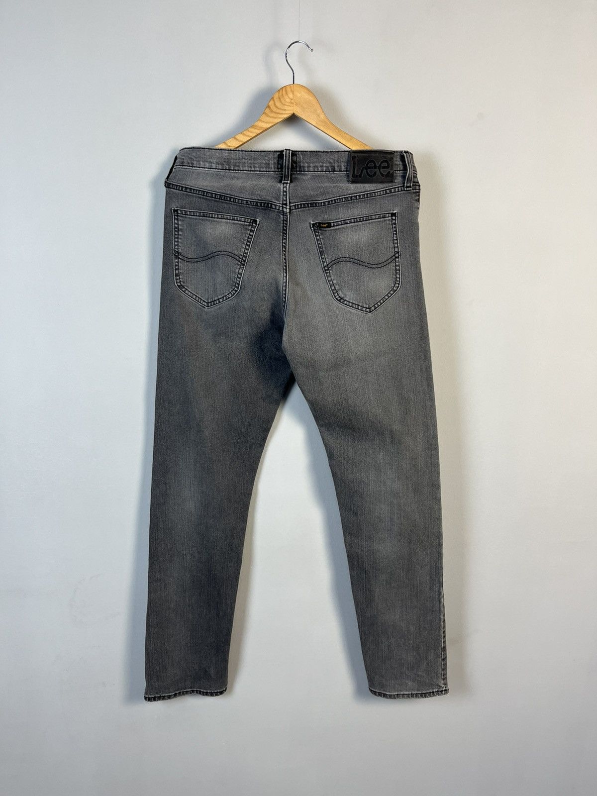 Lee × Vintage LEE Daren Zip Fly Vintage Straight Denim Jeans Size US 33 - 5 Thumbnail