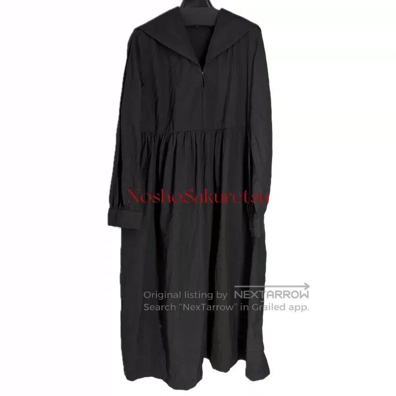 Comme des Garcons Comme Des Garcons Navy Collar Sailor Dress Size S / US 4 / IT 40 - 2 Thumbnail