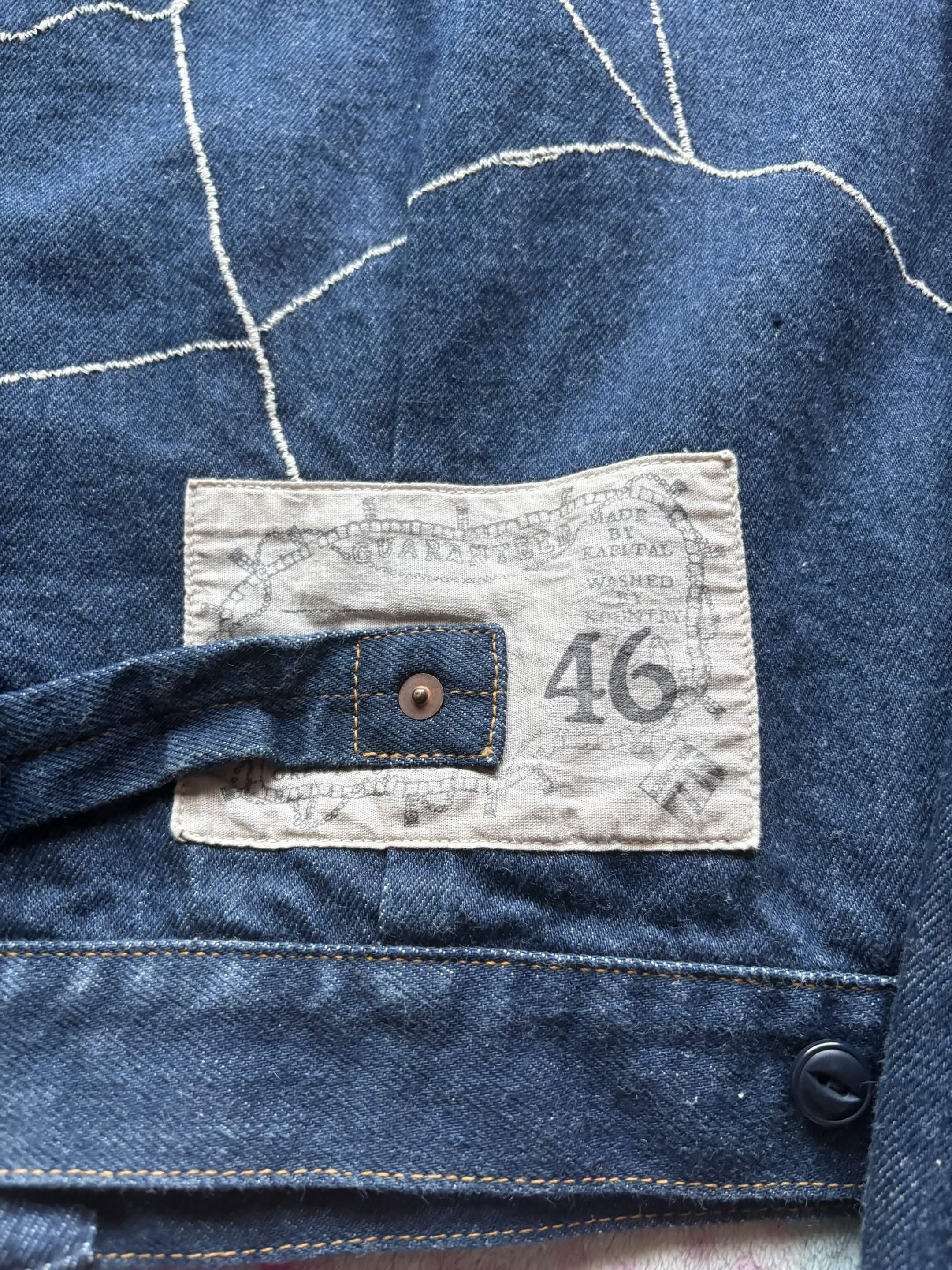 Kapital Kapital - 13Oz Denim Thunderbird Blouson Size US M / EU 48-50 / 2 - 3 Thumbnail
