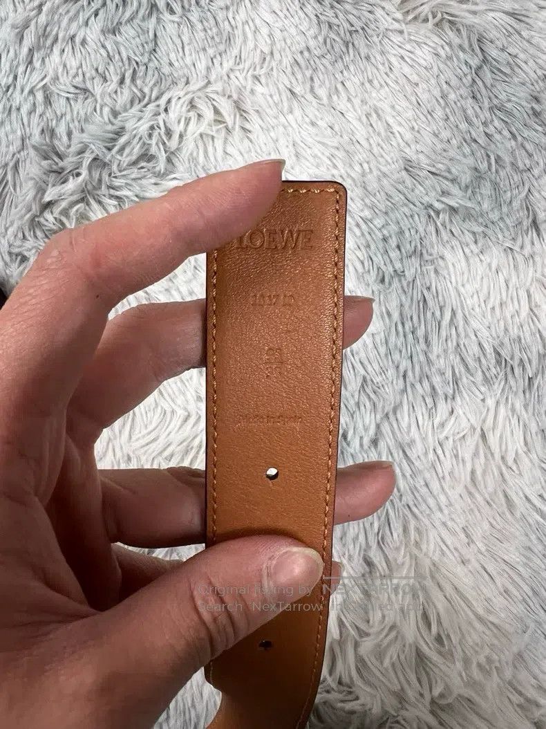 Loewe Loewe Best-Seller Logo Four-Leaf Clover Belt Size ONE SIZE - 4 Thumbnail