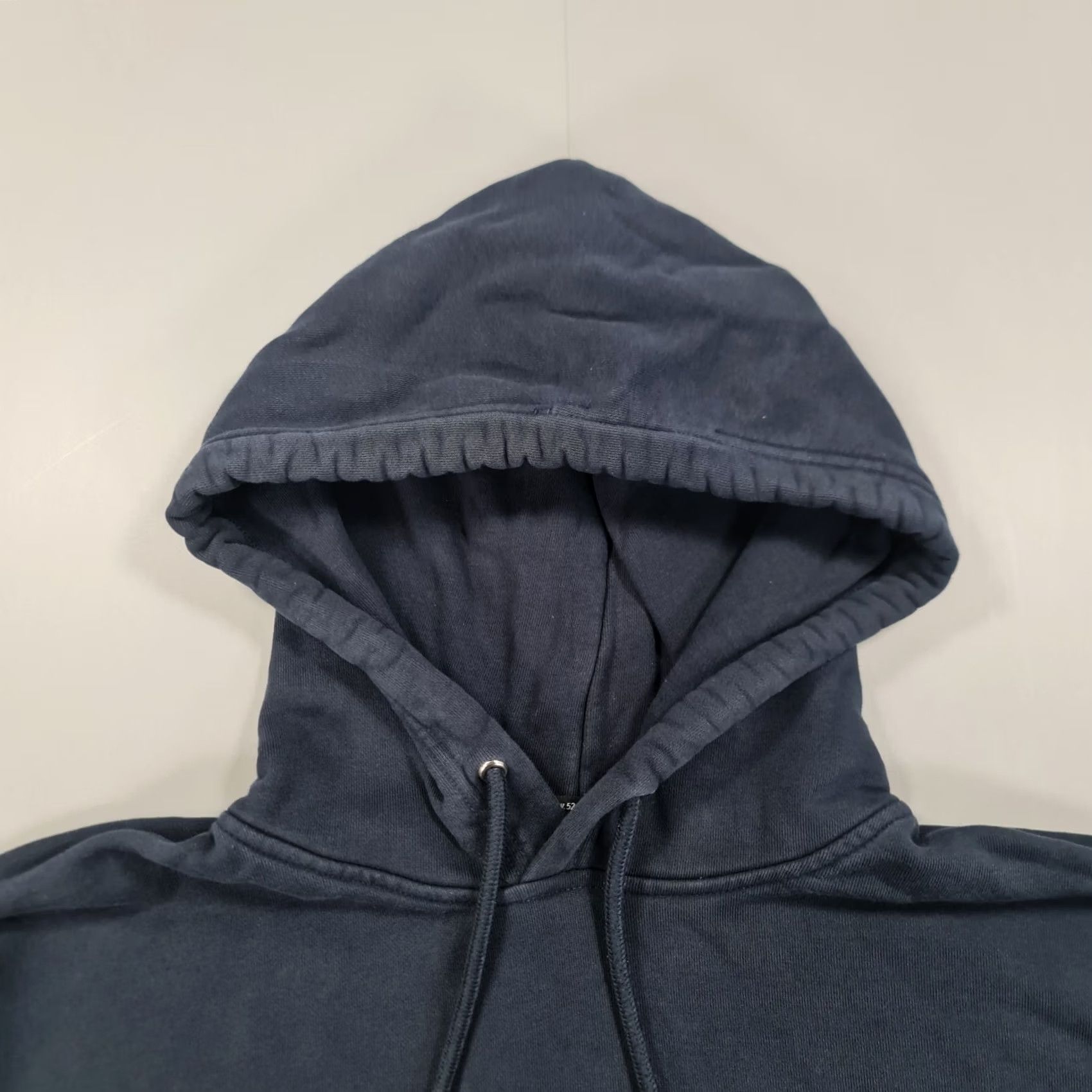 Vintage 5252 By Oioi Mens Hoodie Navy Blue Medium Big Logo Cotton Pullover Hoodie Mens Size US M / EU 48-50 / 2 - 2 Thumbnail