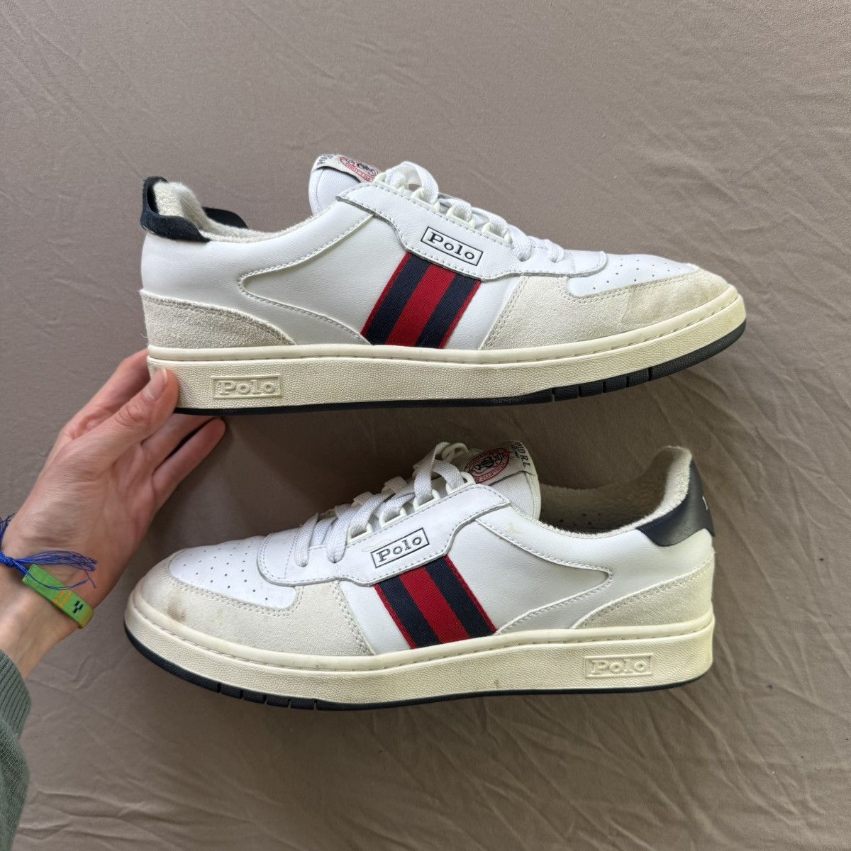 Polo Ralph Lauren Polo Ralph Lauren Polo Court Sneakers Size US 9.5 / EU 42-43 - 1 Thumbnail
