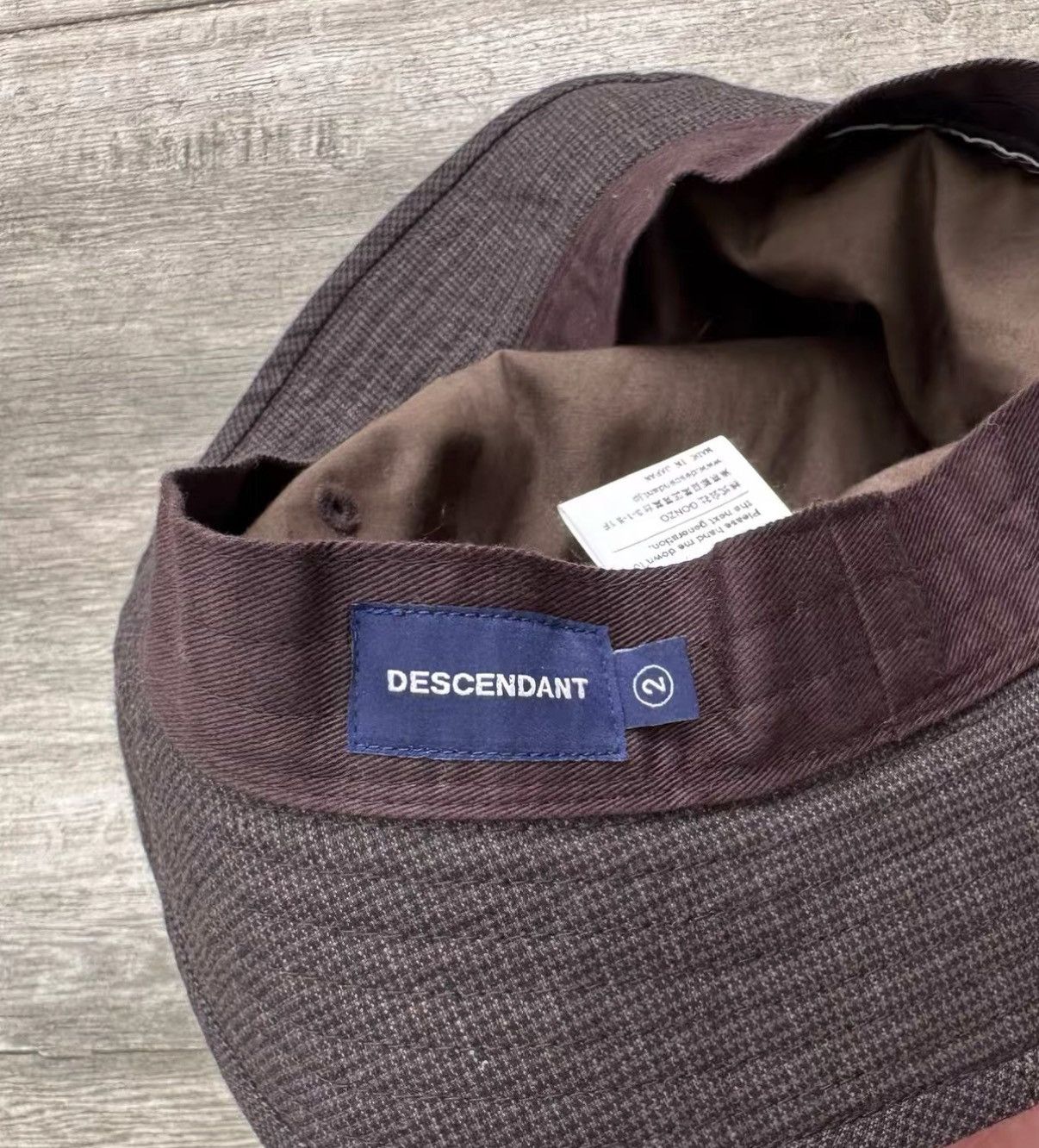 Descendant DESCENDANT BUCKT CHECK HAT Plaid bucket hat Size ONE SIZE - 3 Thumbnail
